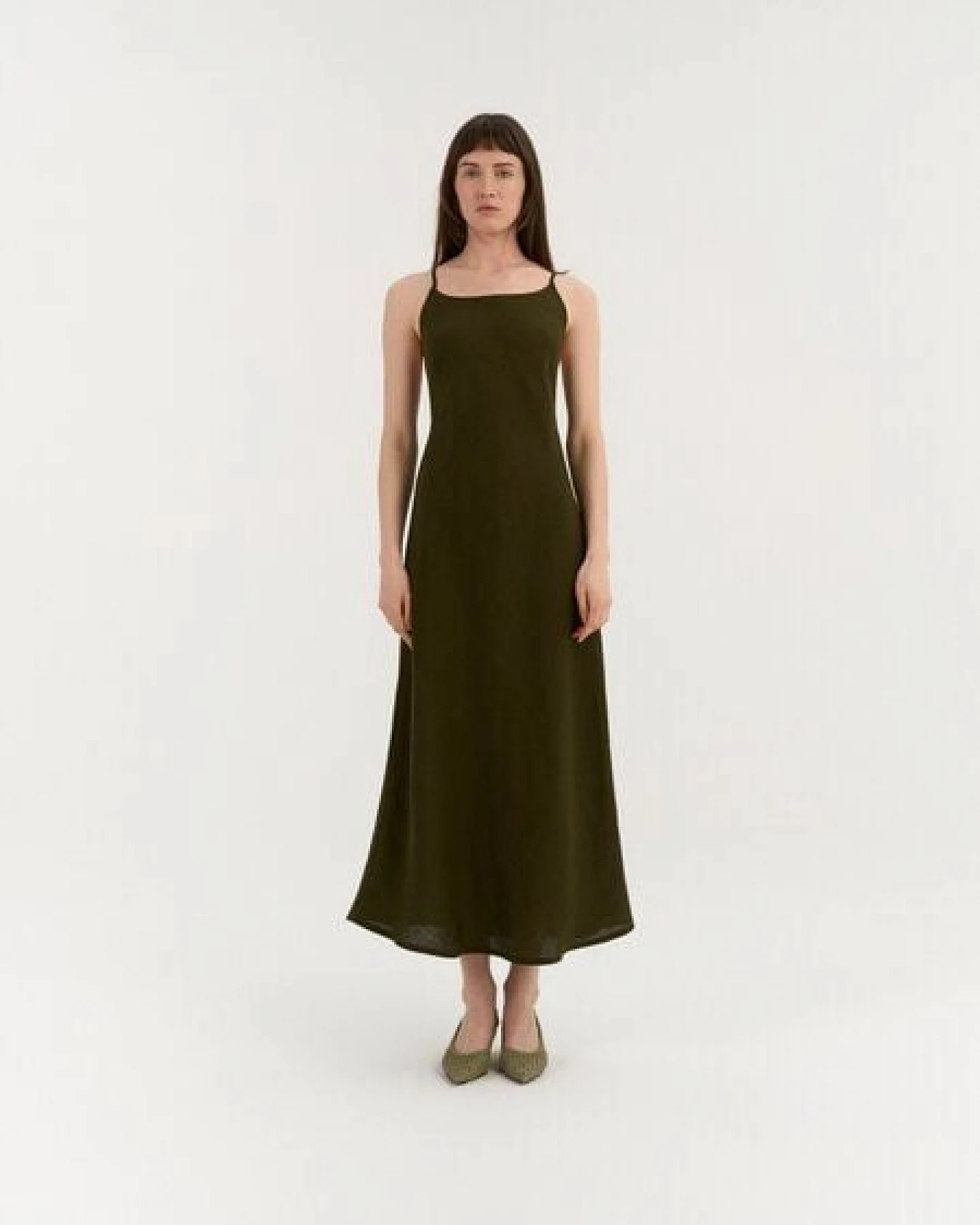 AmourLinen Slipdress aus Leinen VILA – Ansicht 2