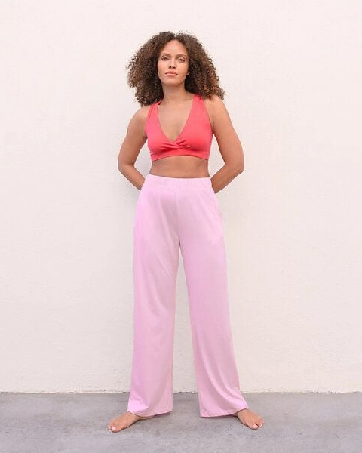 Jaya Delphine - Damen - Bra für Yoga aus Biobaumwolle – Ansicht 3