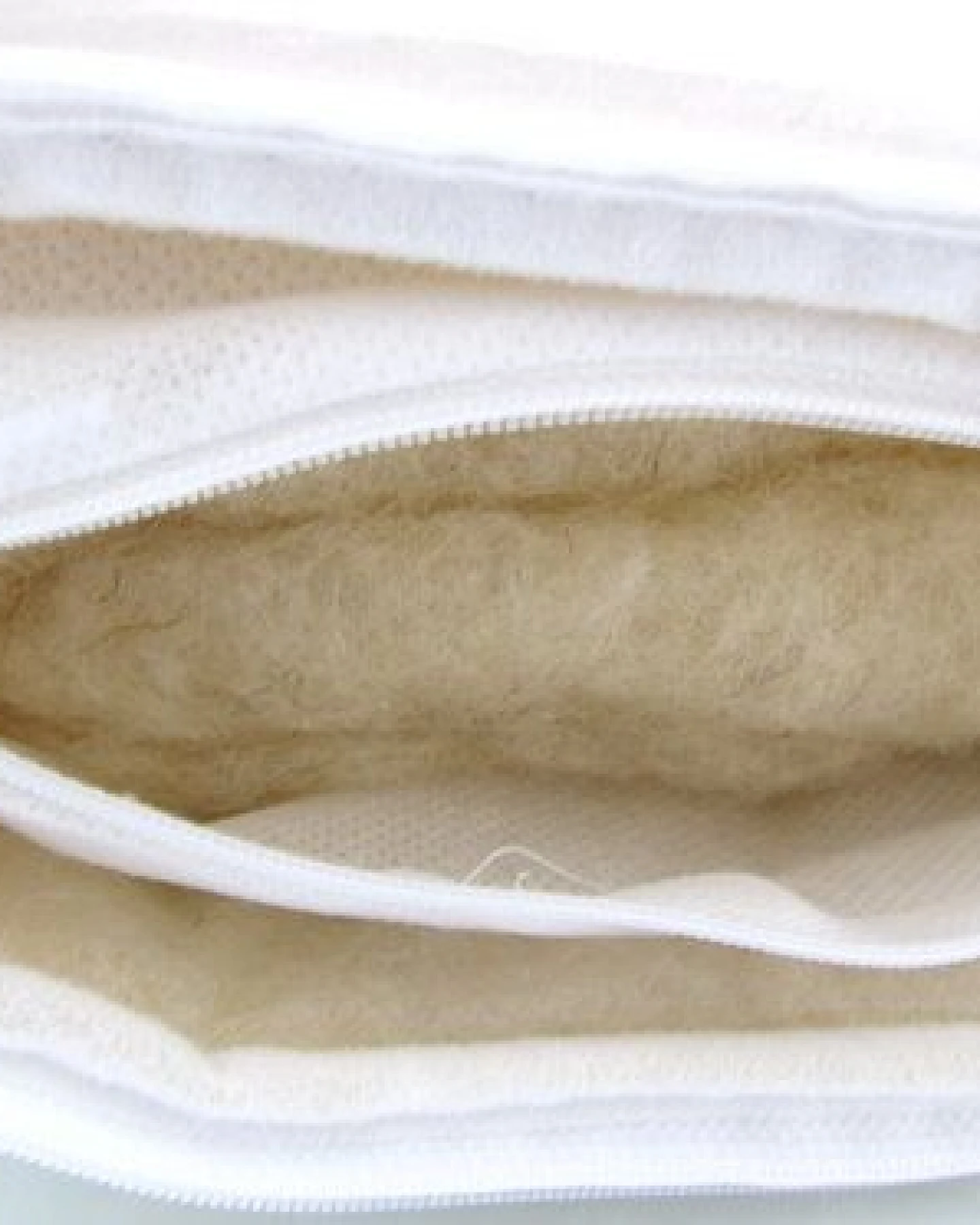 purnatour Merino-Schurwolle Kopfkissen Bio kbA, kbT Kissen 40x80 – Ansicht 2
