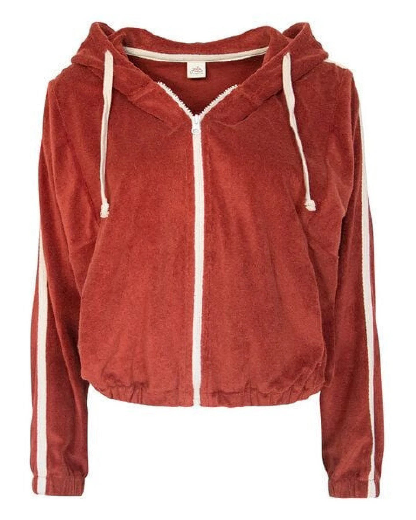 Jaya EMMA - Damen - Trainingsjacke aus Frottee -Biobaumwolle und recyceltem Polyeste – Ansicht 4