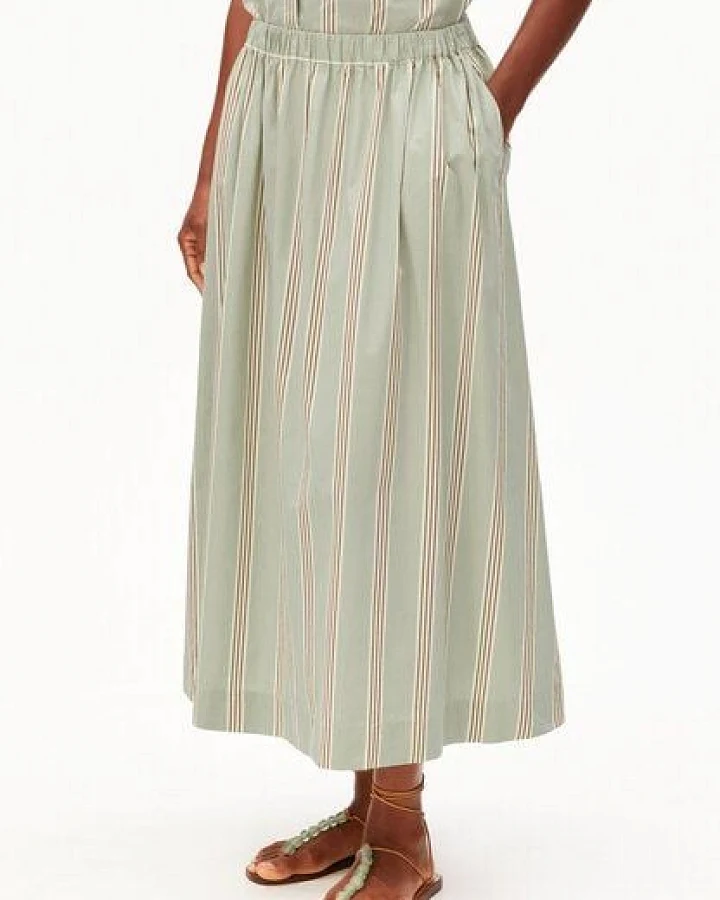ARMEDANGELS STRIPE Damen Rock aus 100% Bio-Baumwolle