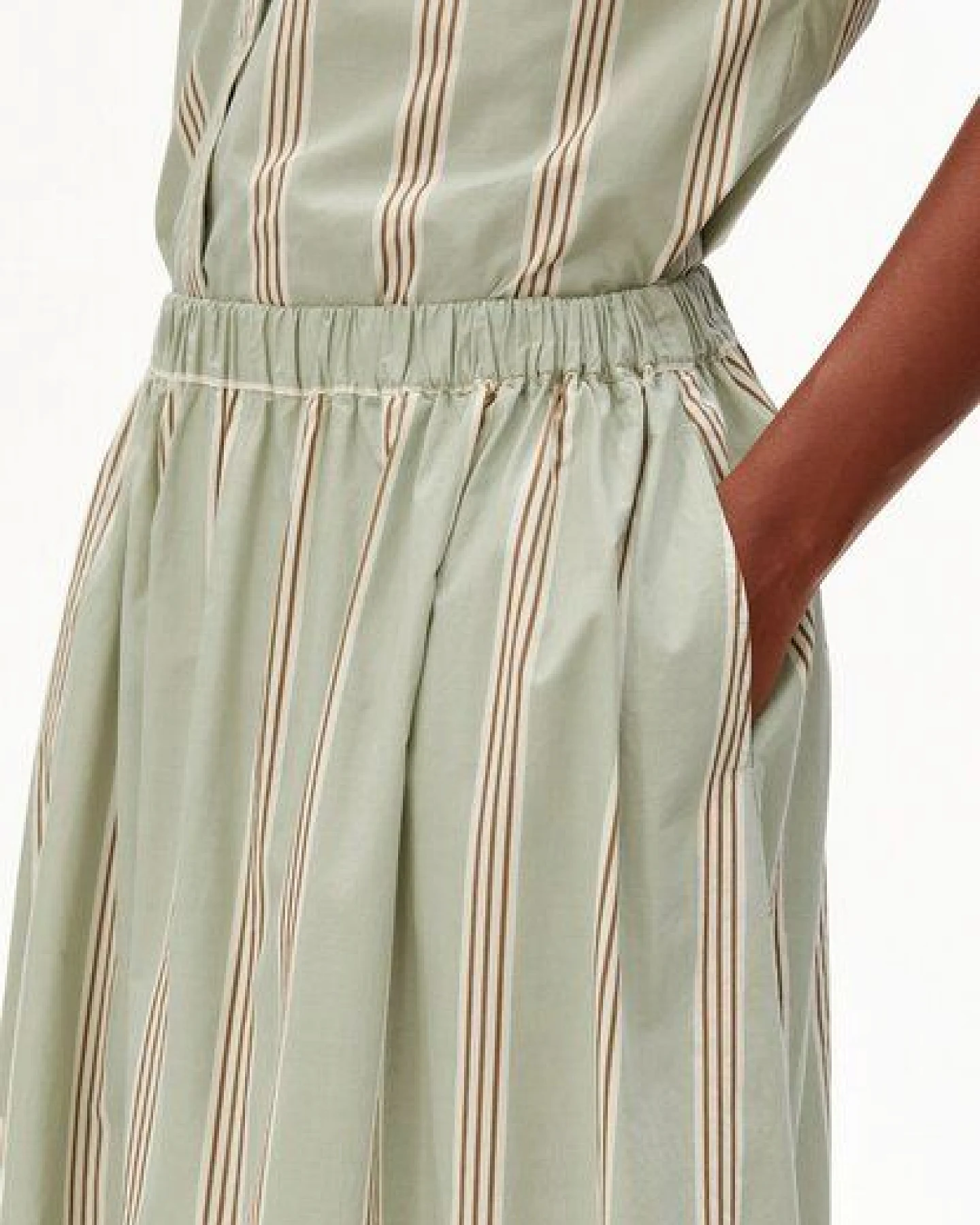 ARMEDANGELS STRIPE Damen Rock aus 100% Bio-Baumwolle – Ansicht 3