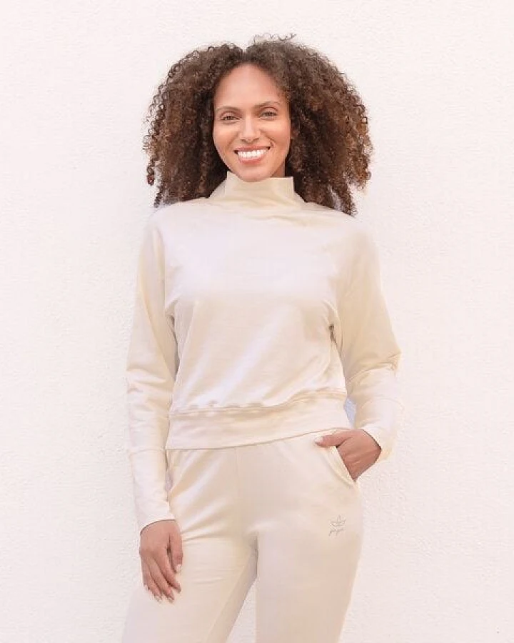 Jaya KAYA - Damen - Sweater aus organic French Terry