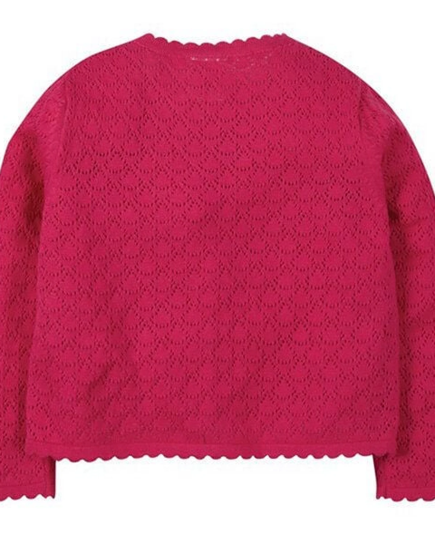 Frugi Strickjacke Pea in pink – Ansicht 2