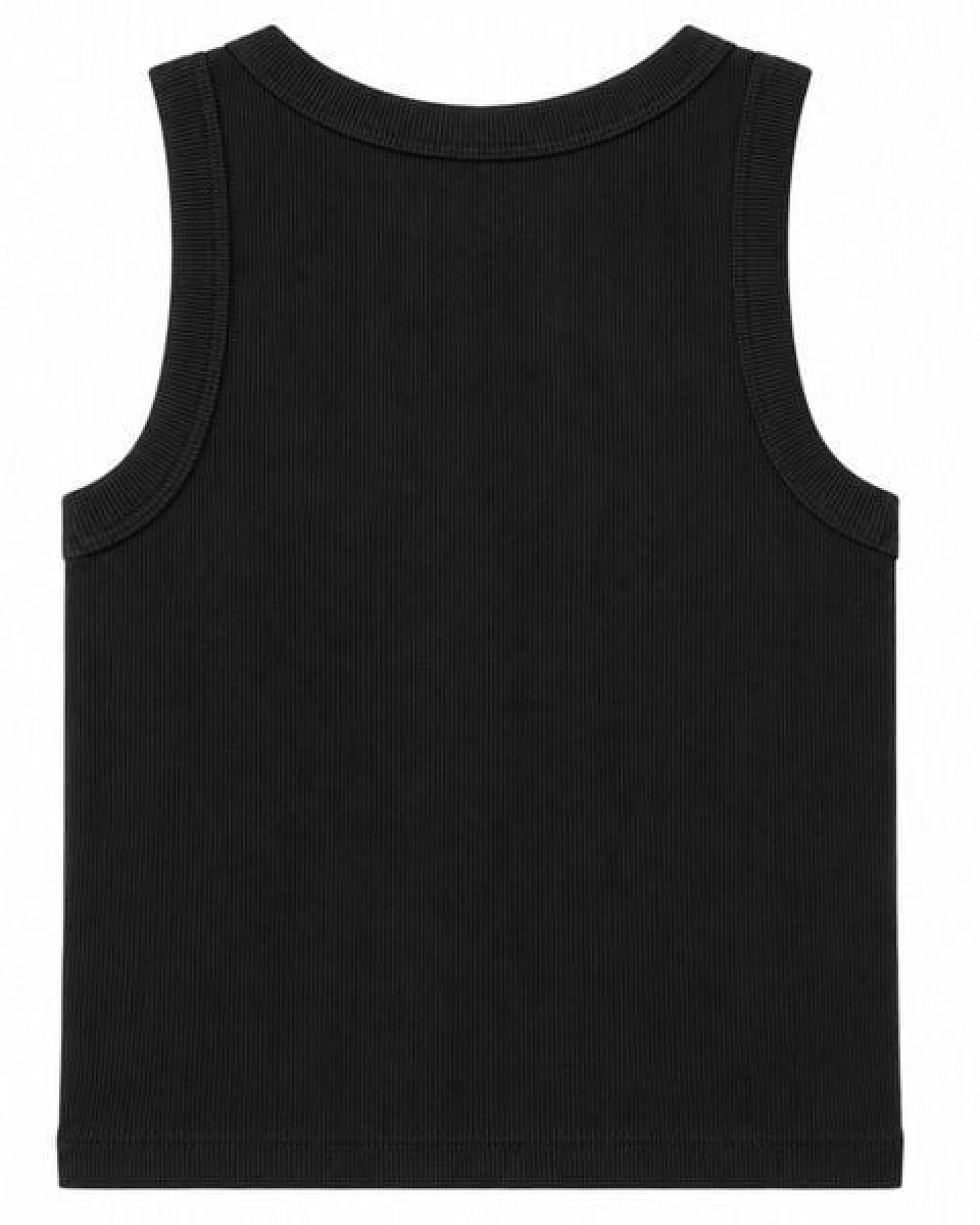 TIZZ & TONIC Wassermelonen-besticktes Geripptes Tanktop aus Bio-Baumwolle – Ansicht 4