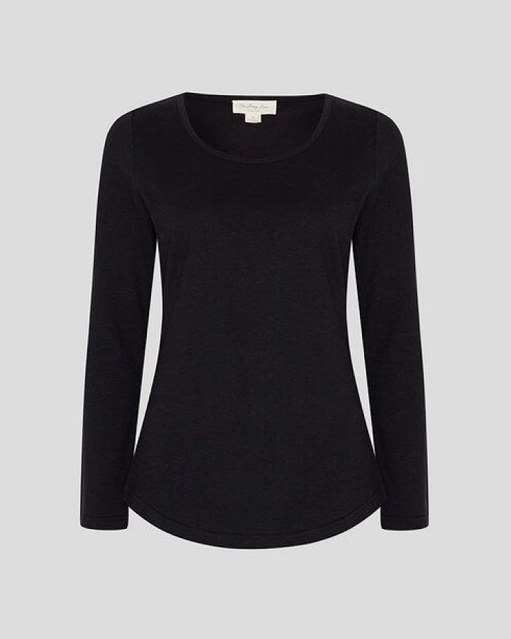 The Hemp Line Langarm-Shirt aus Hanf und Bio-Baumwolle (22117)