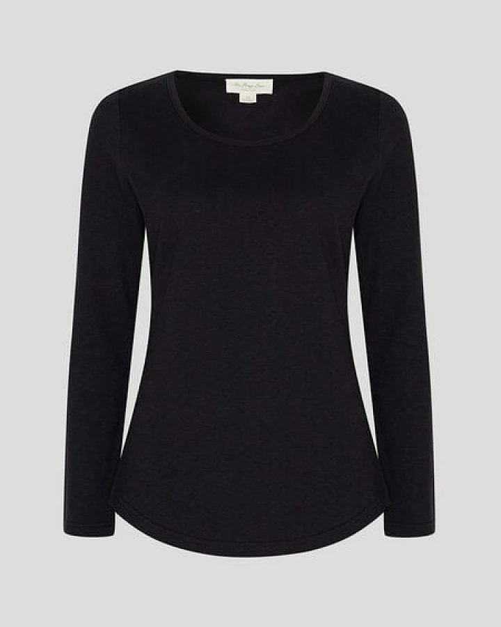 The Hemp Line Langarm-Shirt aus Hanf und Bio-Baumwolle (22117)