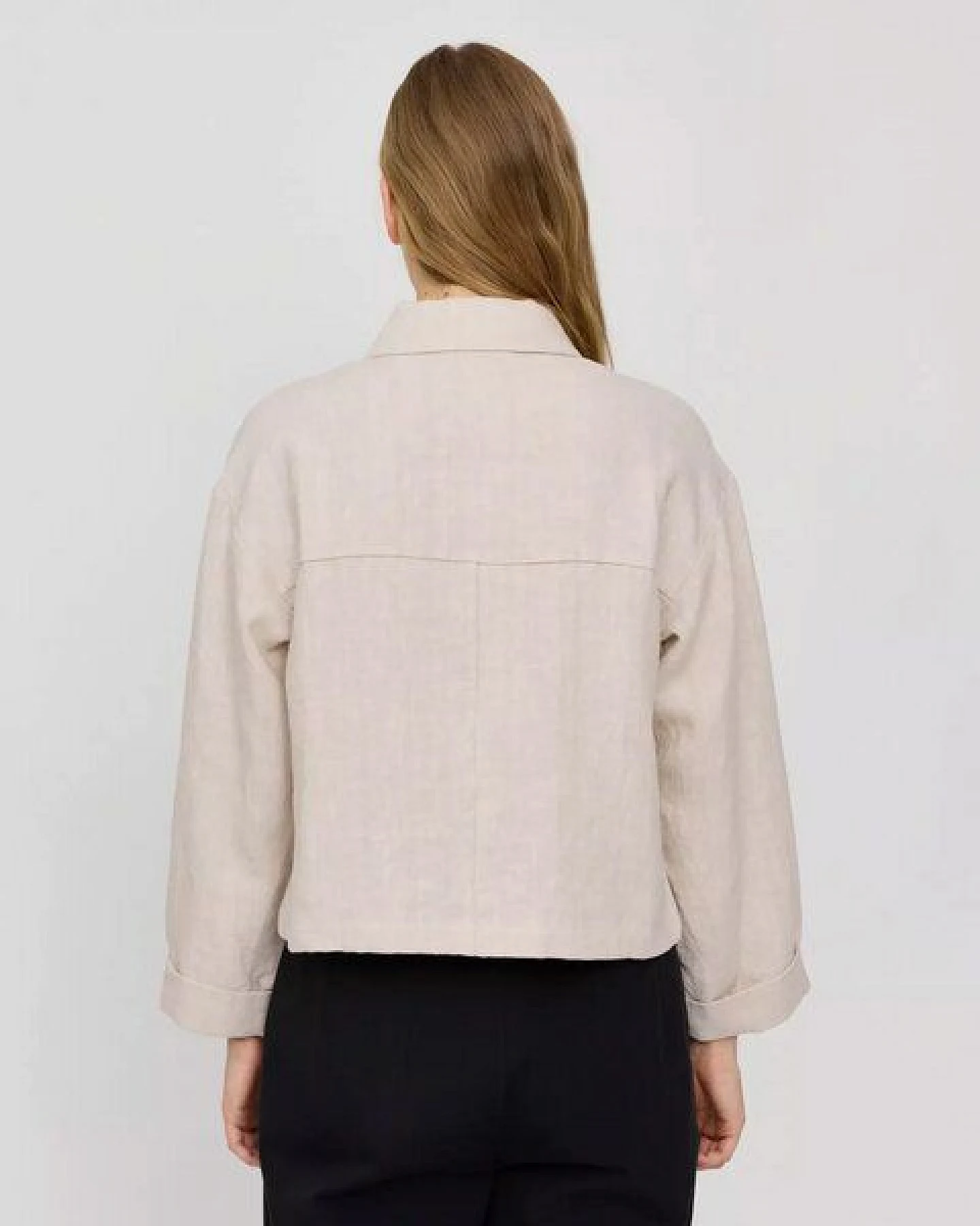 Mazine Leichte Jacke für Frauen - aus 100% Leinen – Ansicht 2