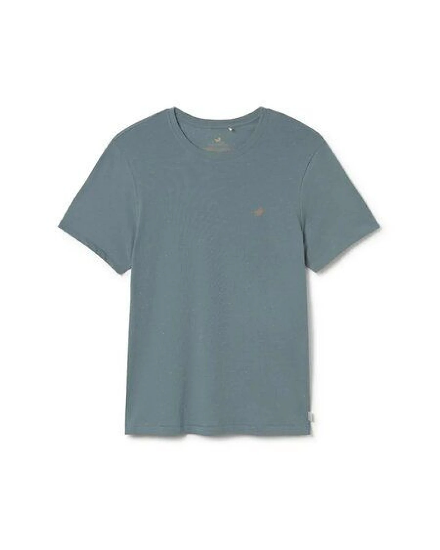 TWOTHIRDS T-Shirt "Qalito" old blue aus Bio Baumwolle – Ansicht 2