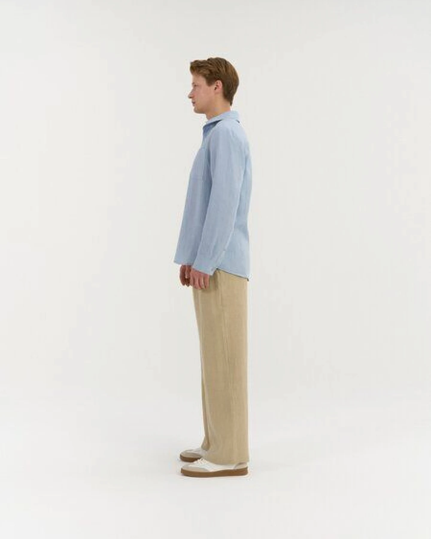 AmourLinen Leinenhemd mit Knopfleiste JULIAN – Ansicht 3