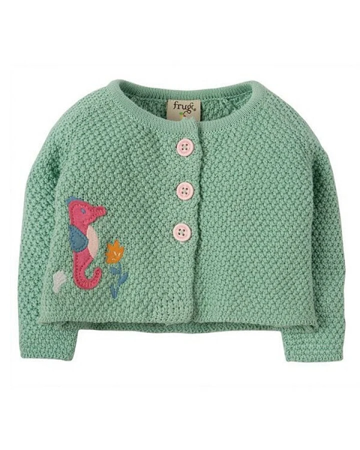 Frugi Strickjacke Seepferd