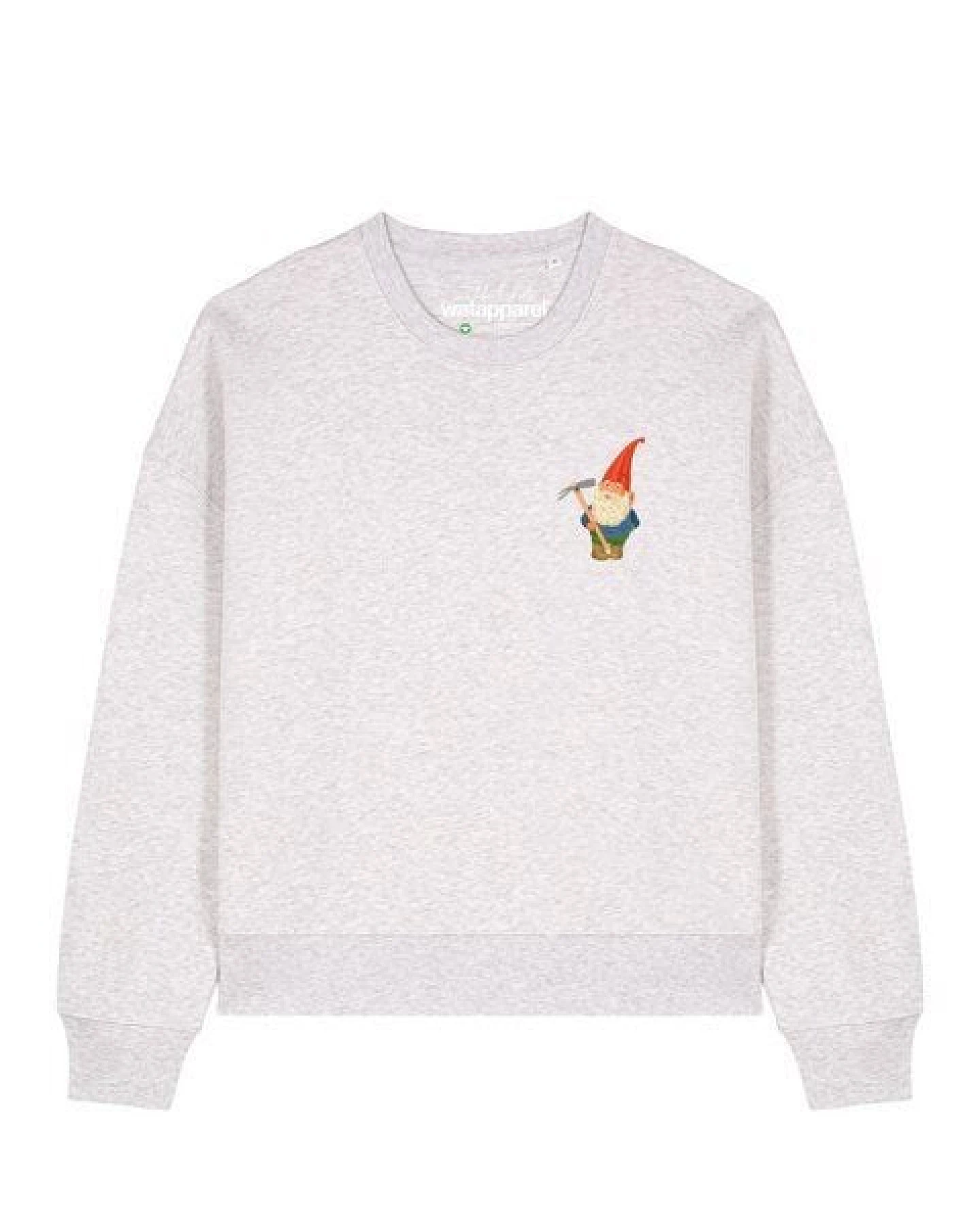 watapparel Sweatshirt Frauen Gartenzwerg – Ansicht 2