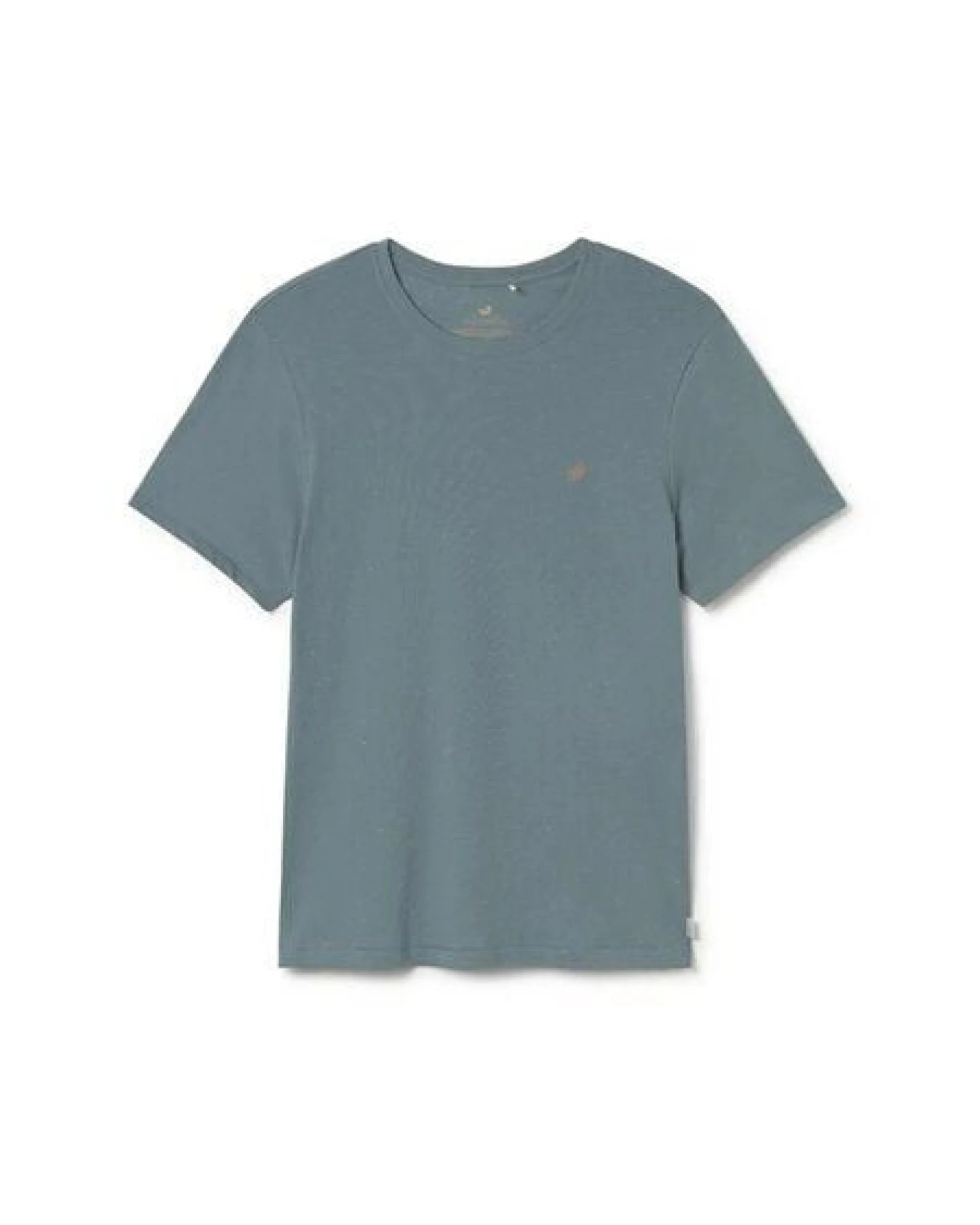 TWOTHIRDS T-Shirt "Qalito" old blue aus Bio Baumwolle – Ansicht 2