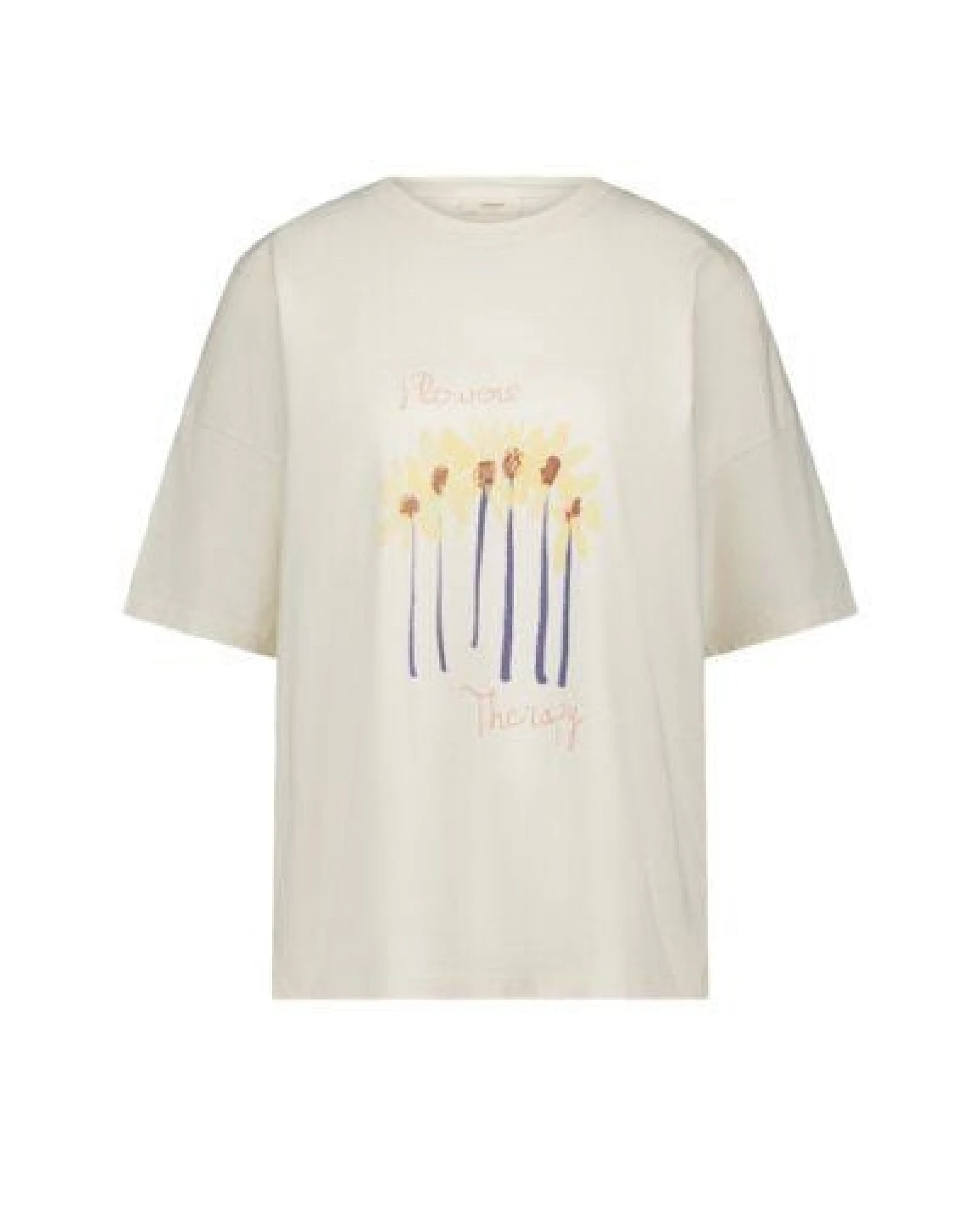 Nénés T-Shirt „Mini Me“ – Sonnenblumen-Print – Ansicht 3