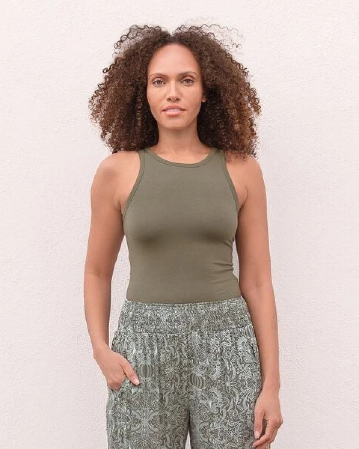 Jaya HAZEL - Damen - Tanktop aus Tencel