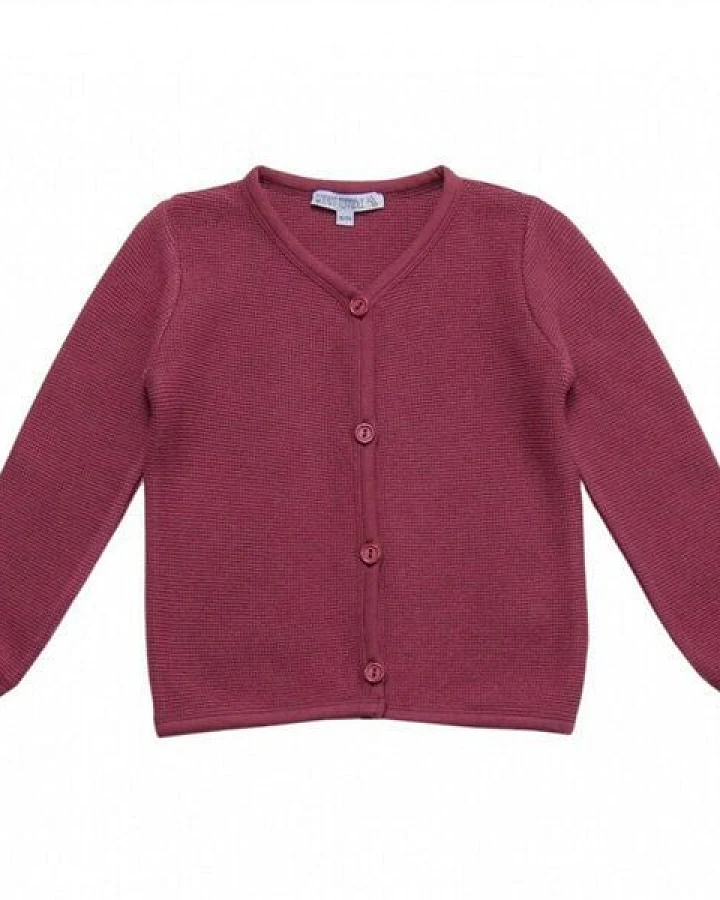Enfant Terrible Strickjacke im Trachtenstil in malve