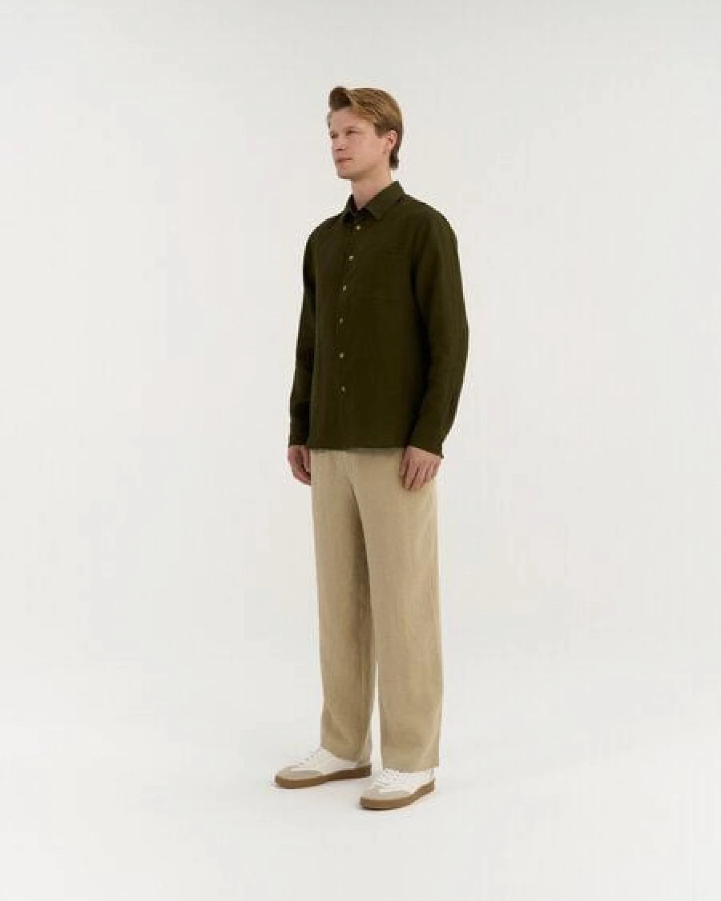 AmourLinen Klassische Leinenhose für Herren CEDAR – Ansicht 4