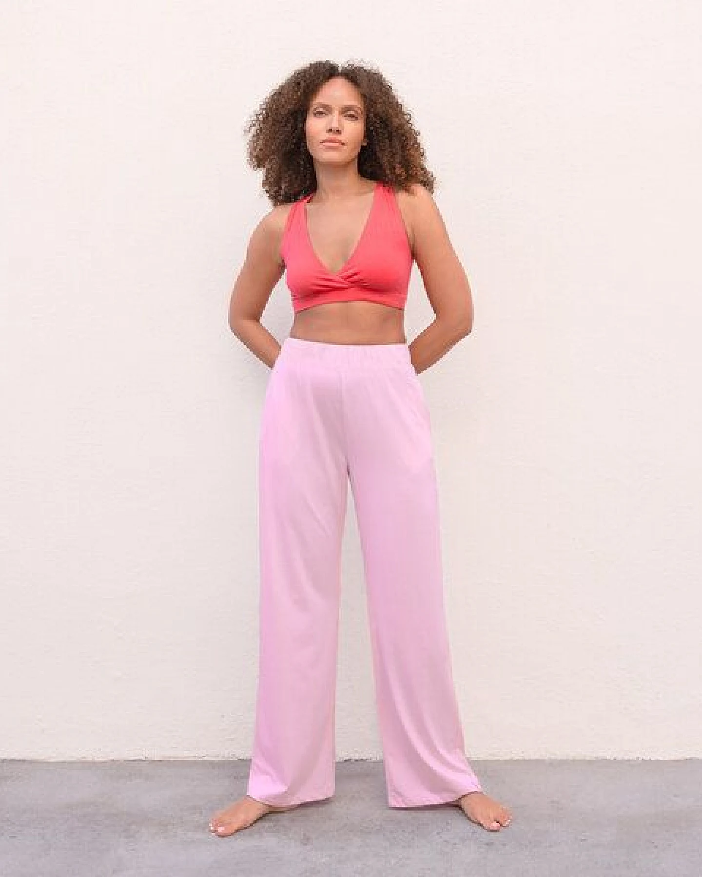 Jaya Delphine - Damen - Bra für Yoga aus Biobaumwolle – Ansicht 3