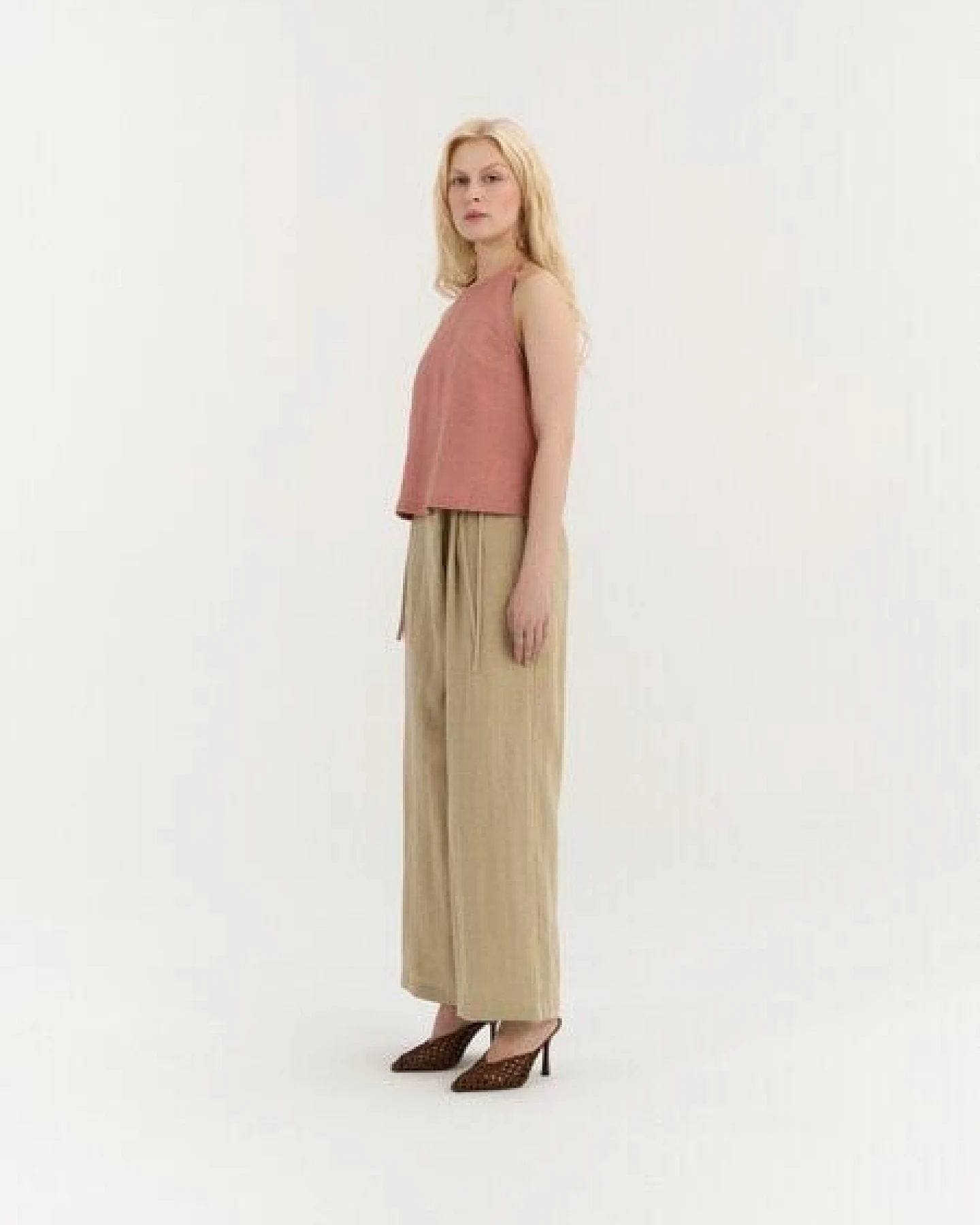 AmourLinen Neckholder-Top aus Leinen CAMILA – Ansicht 4