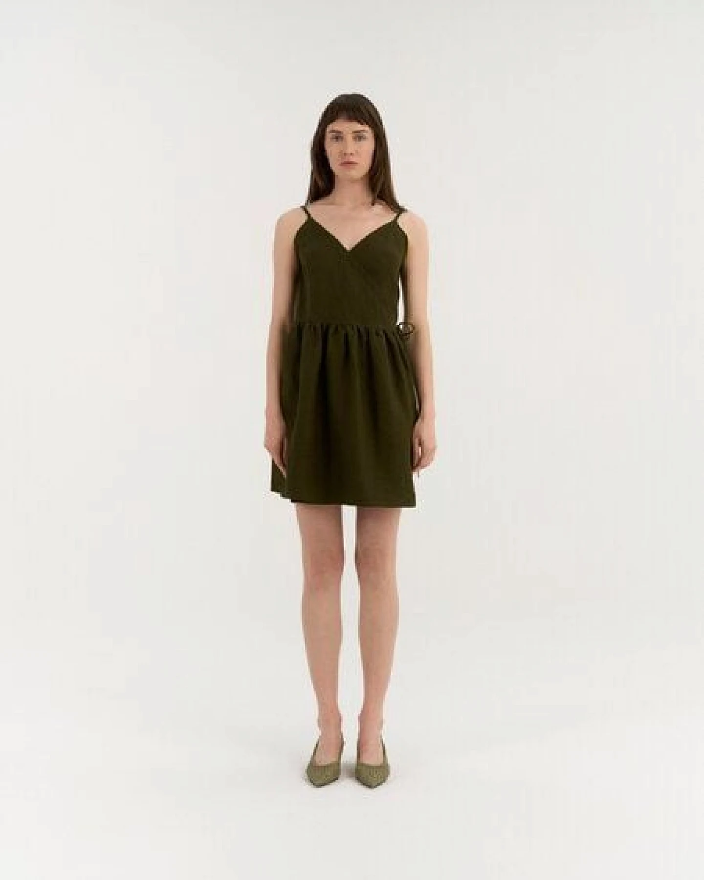 AmourLinen Wickelkleid aus Leinen LUNA – Ansicht 2