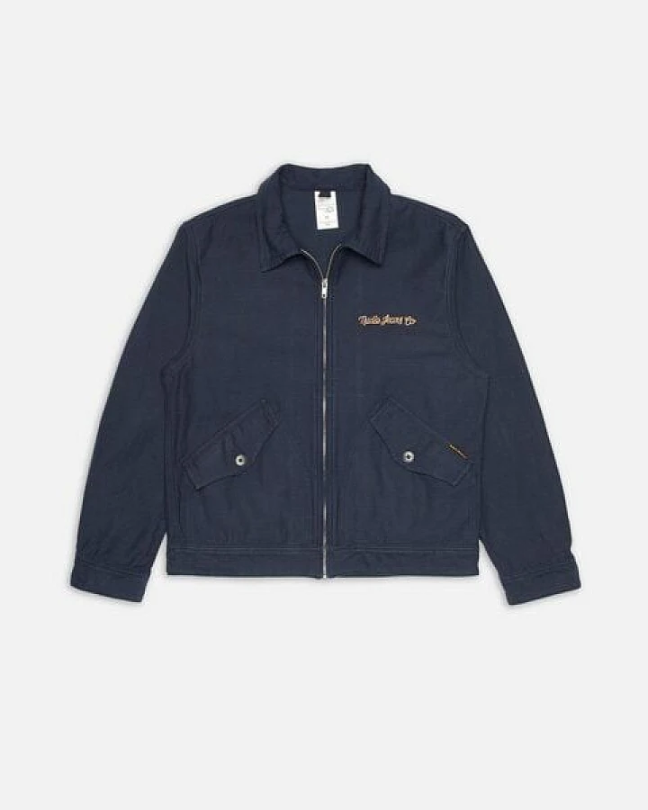 Nudie Jeans Jacke - Blake Zip Jacket - aus biologisch angebauter Baumwolle