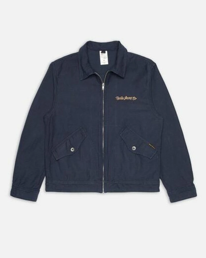 Nudie Jeans Jacke - Blake Zip Jacket - aus biologisch angebauter Baumwolle