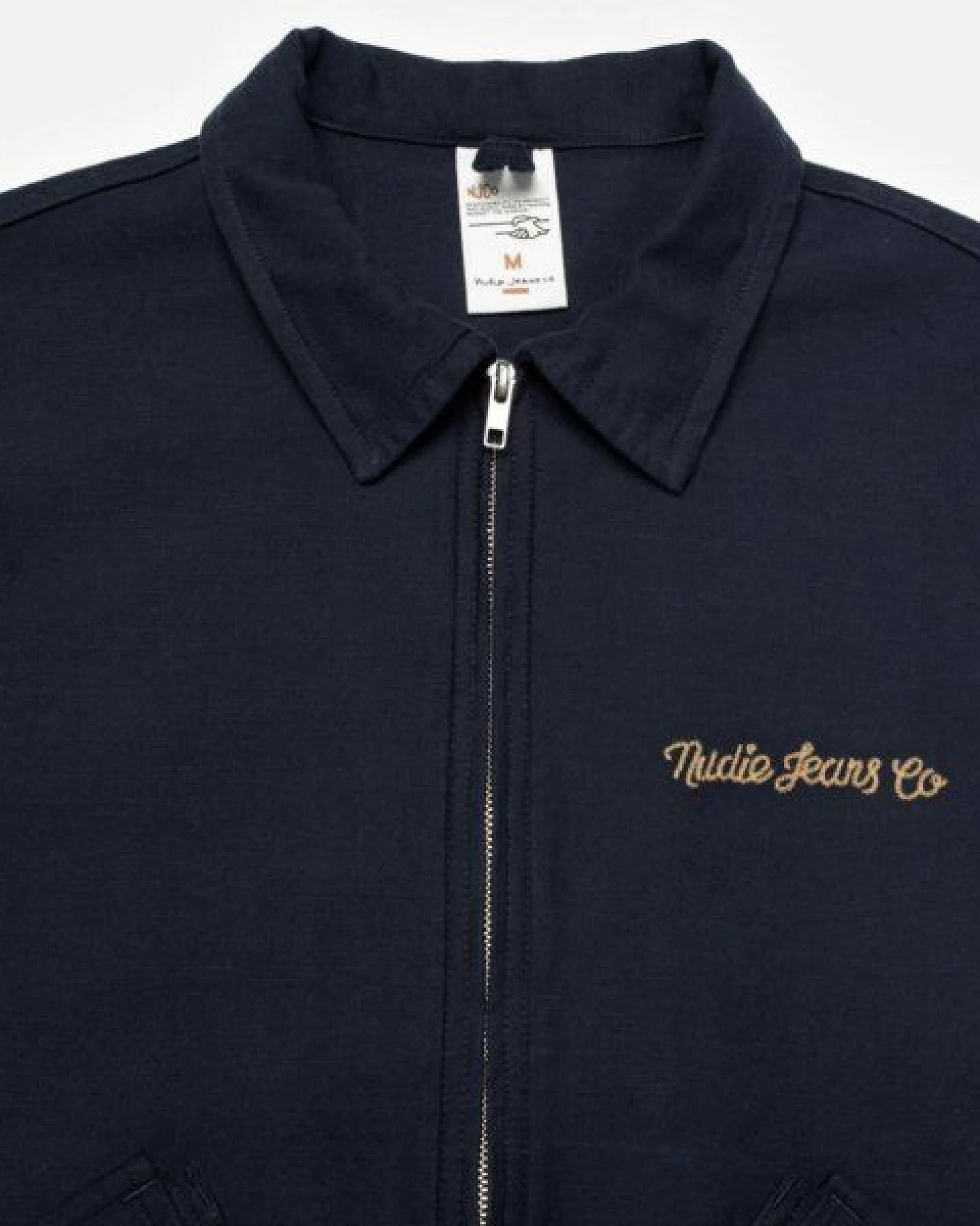 Nudie Jeans Jacke - Blake Zip Jacket - aus biologisch angebauter Baumwolle – Ansicht 2
