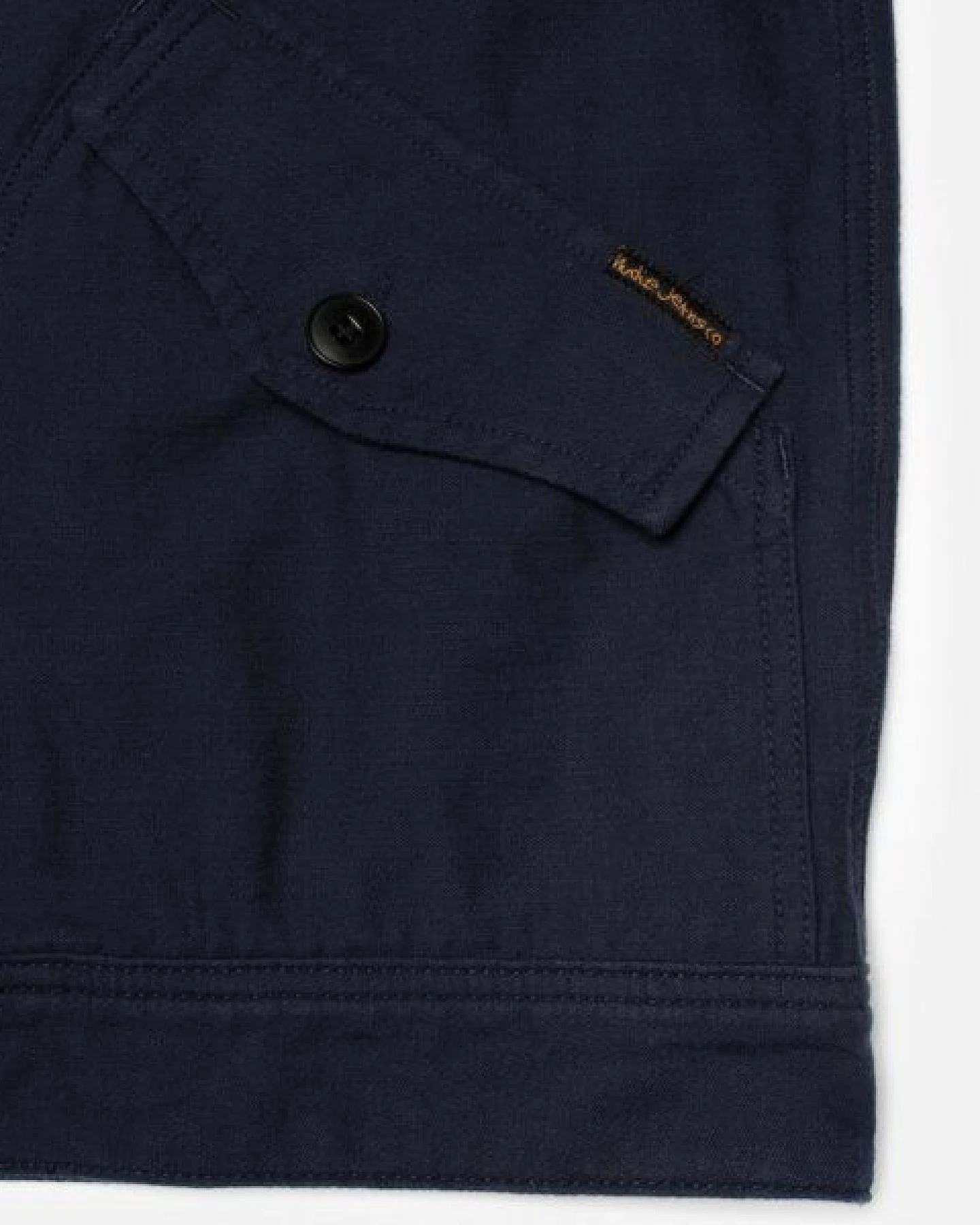 Nudie Jeans Jacke - Blake Zip Jacket - aus biologisch angebauter Baumwolle – Ansicht 3