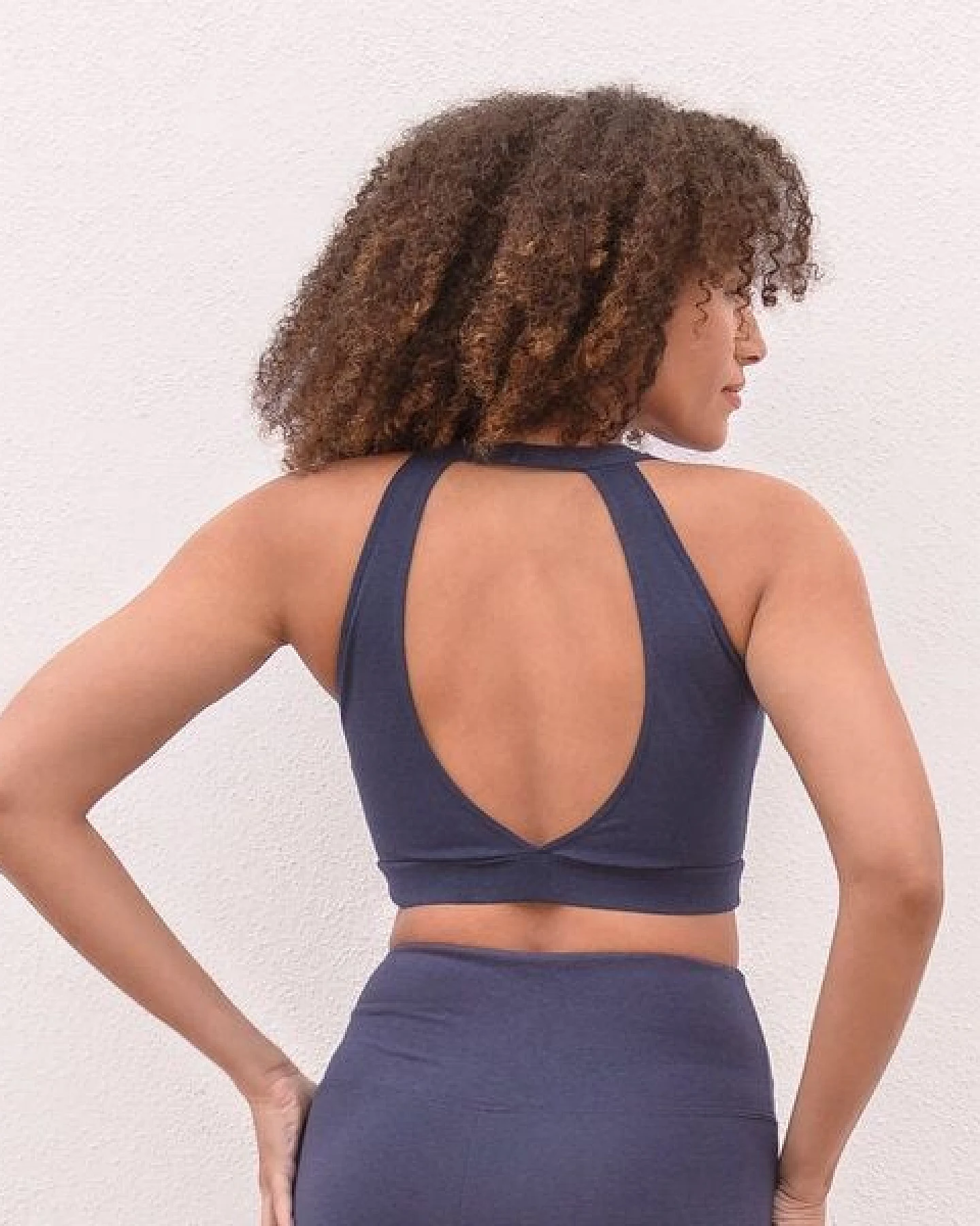 Jaya Delphine - Damen - Bra für Yoga aus Biobaumwolle – Ansicht 2