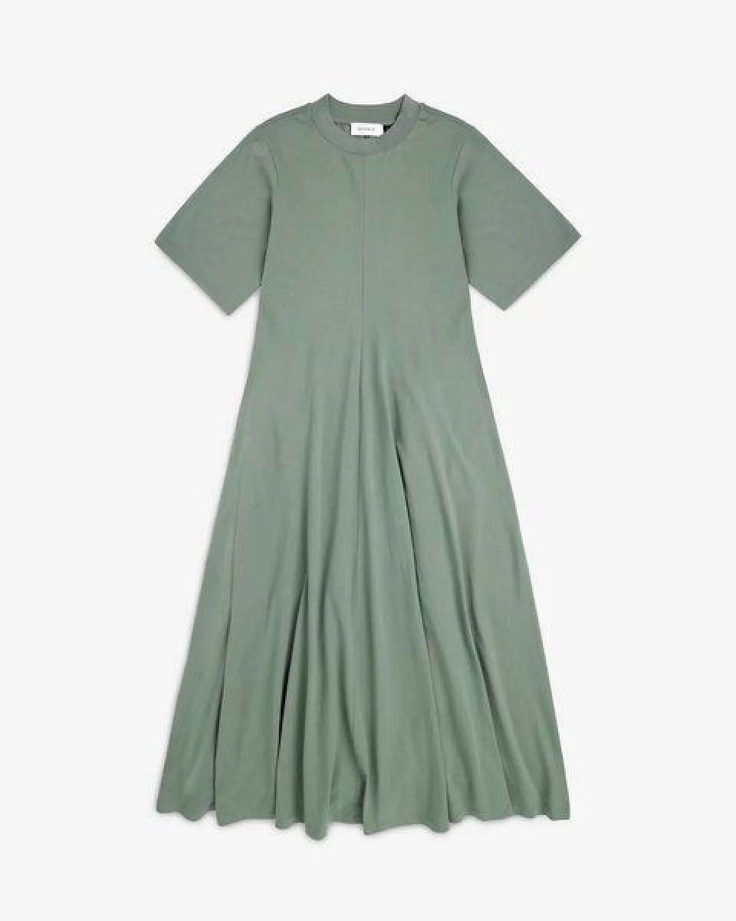Rotholz Casual A-Line Dress - leaf green – Ansicht 2