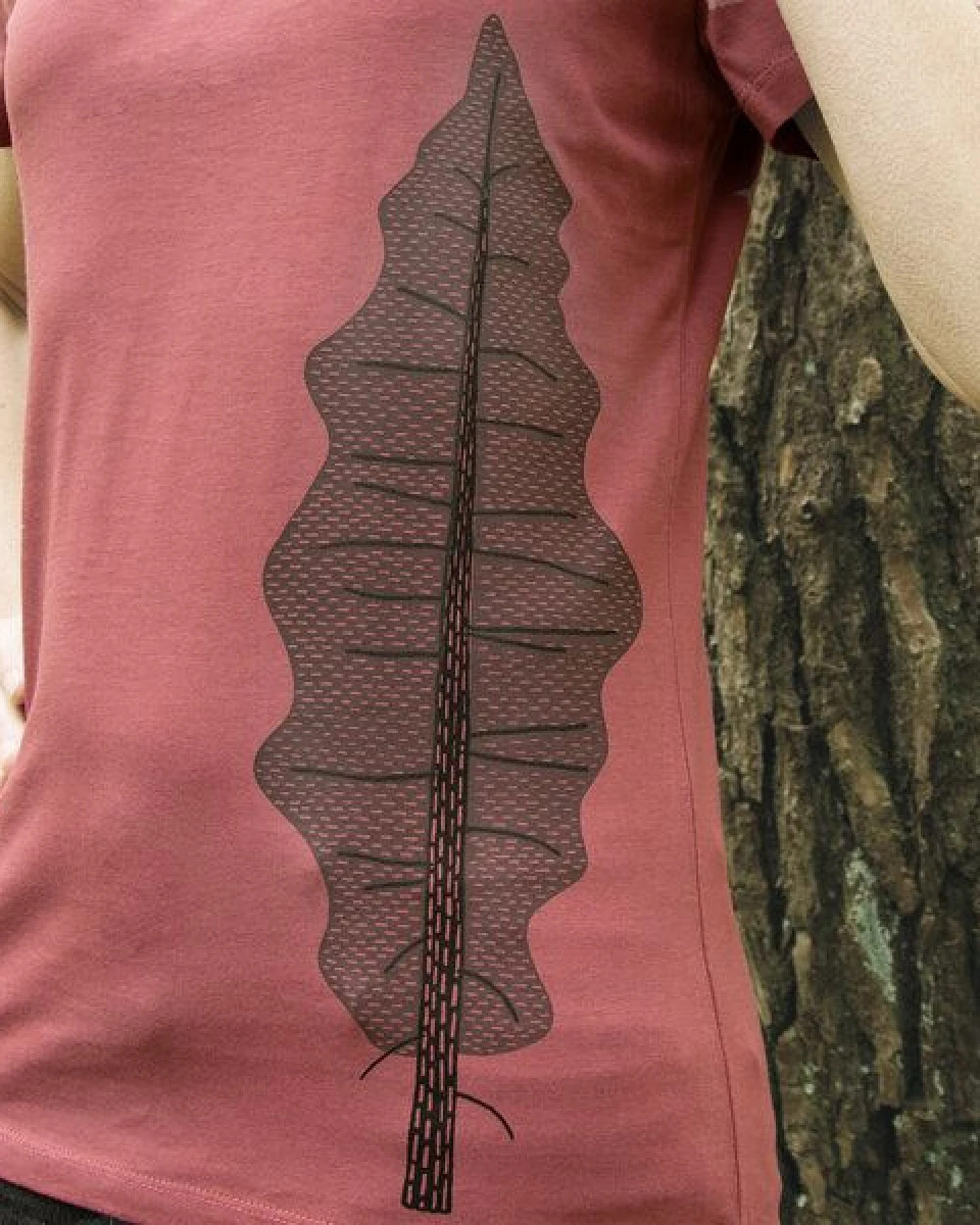 Cmig Tanne T-Shirt Damen aus Biobaumwolle – Ansicht 2