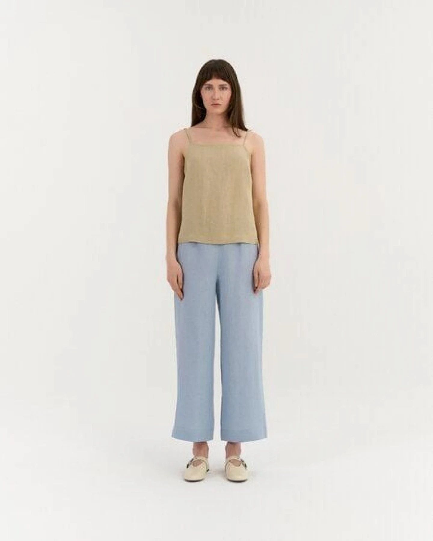 AmourLinen Ärmelloses Leinen-Top AURA – Ansicht 2