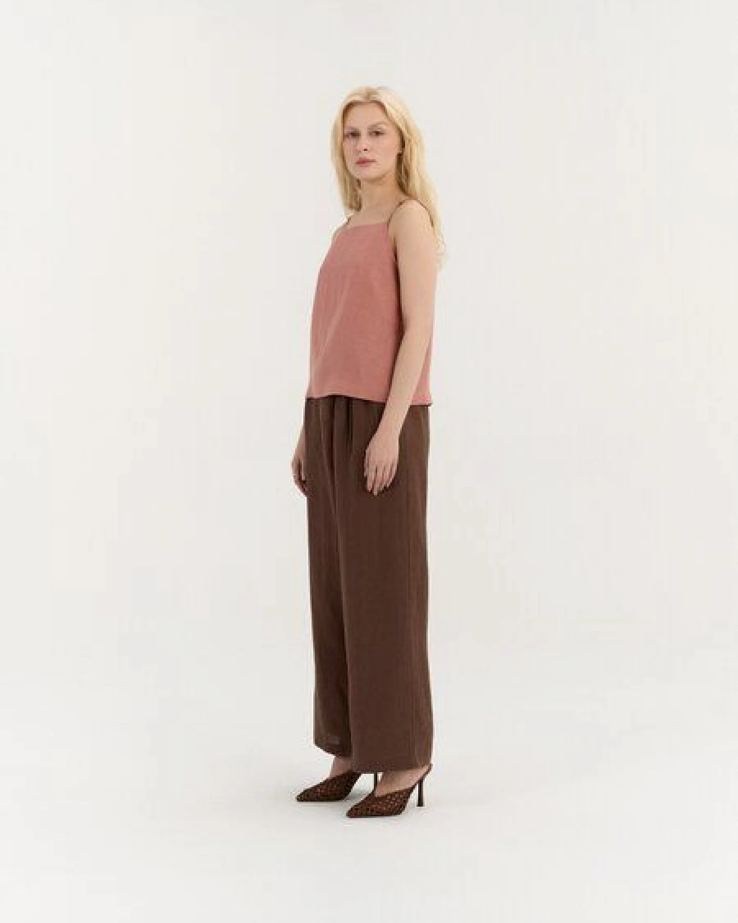 AmourLinen Ärmelloses Leinen-Top AURA – Ansicht 3
