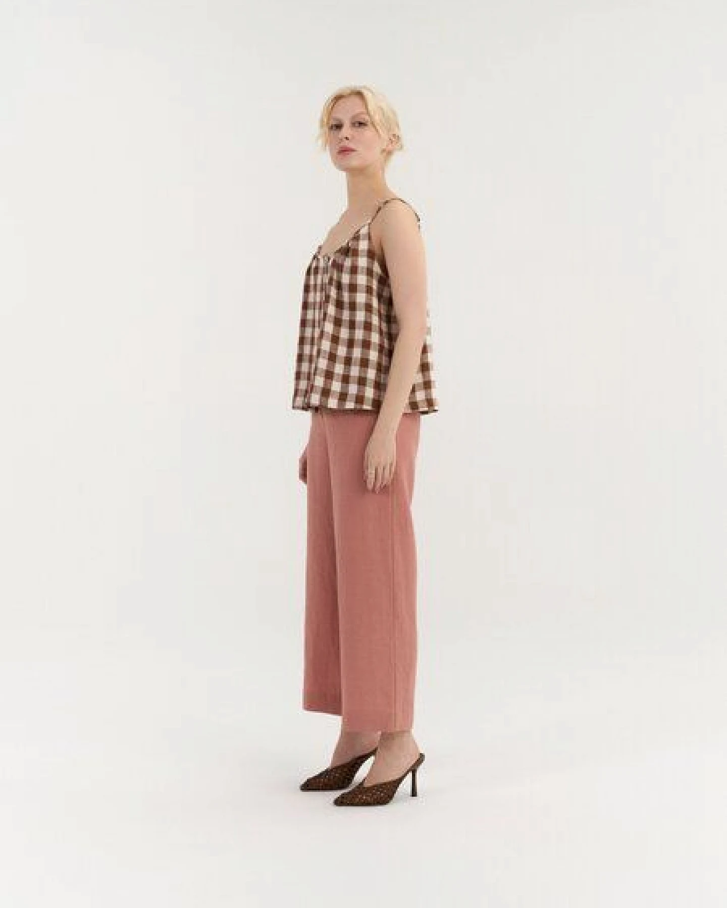 AmourLinen Leinen-Top mit Knöpfen MARIS – Ansicht 3