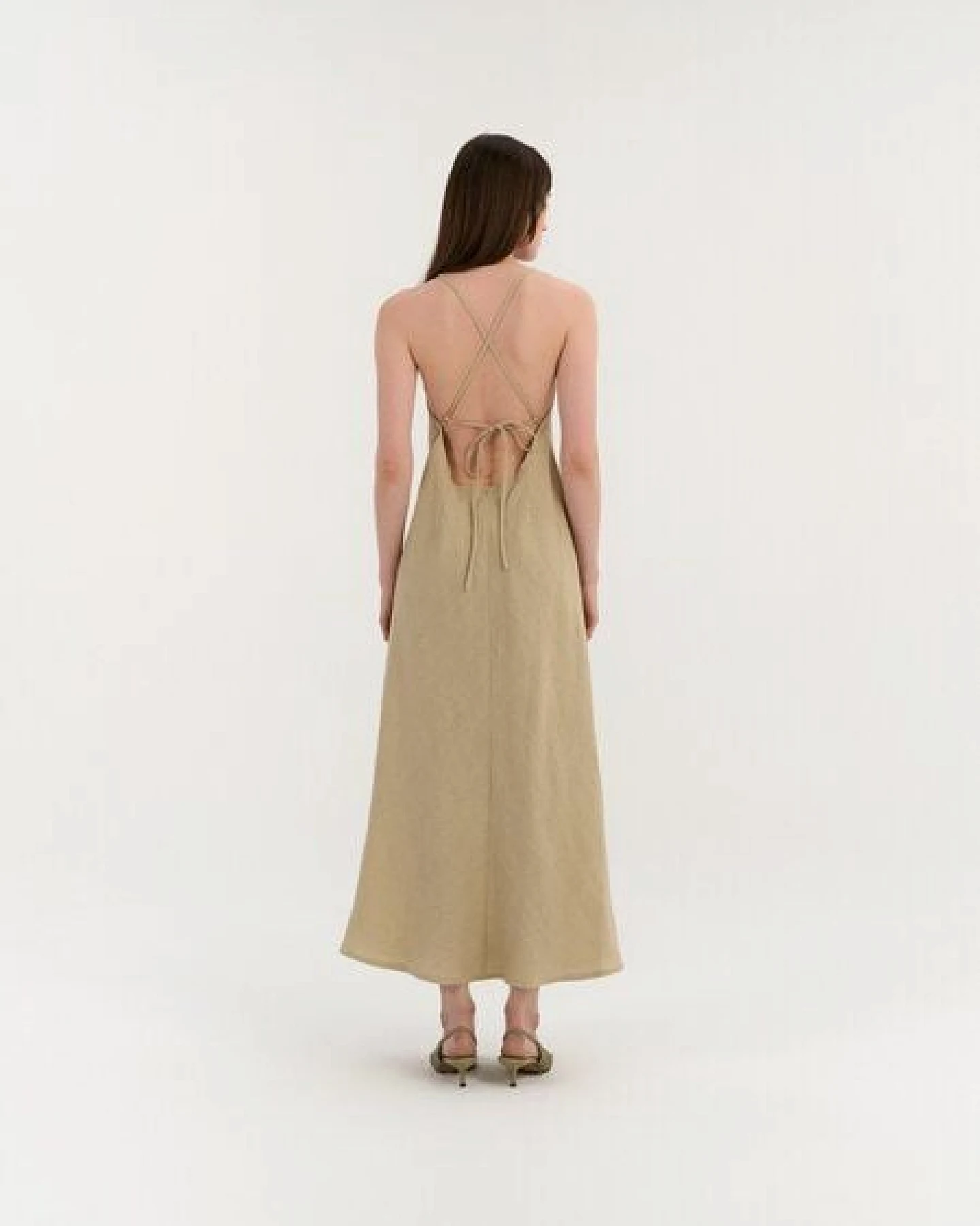 AmourLinen Slipdress aus Leinen VILA – Ansicht 3
