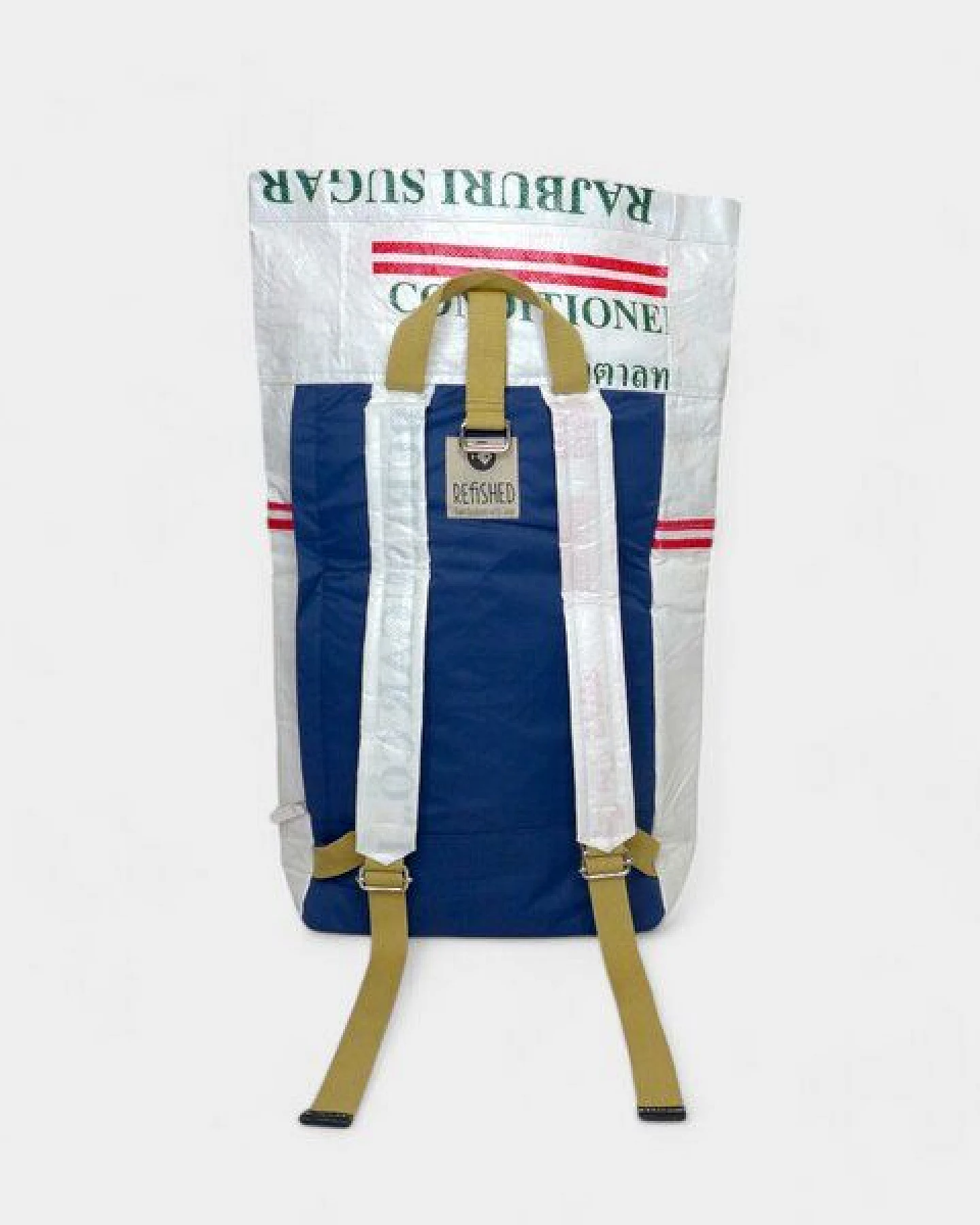 REFISHED fair fashion Rucksack 'BACKPACK' - upcycelte Zuckersäcke – Ansicht 3