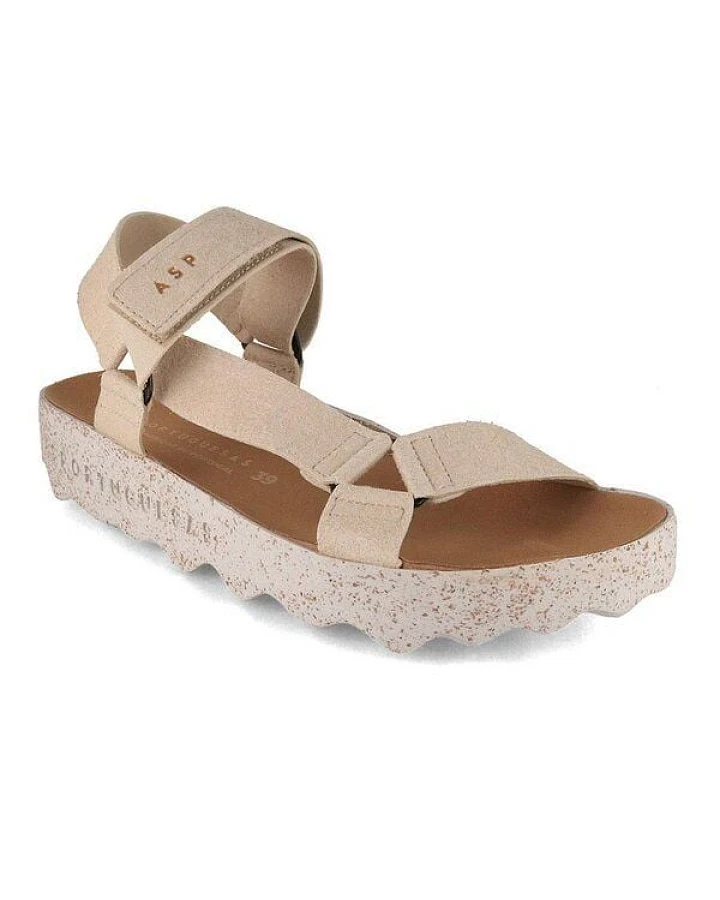 ASPORTUGUESAS Clew Damen Sandalen, nude