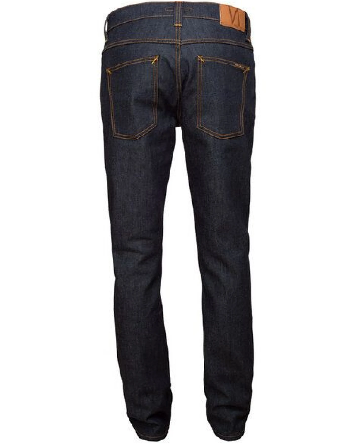 Nudie Jeans Grim Tim Org. Dry Navy – Ansicht 2