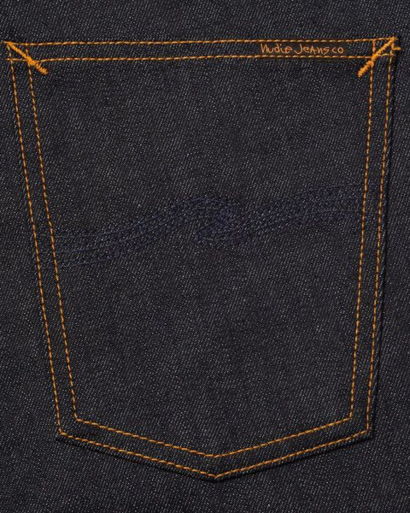 Nudie Jeans Grim Tim Org. Dry Navy – Ansicht 3
