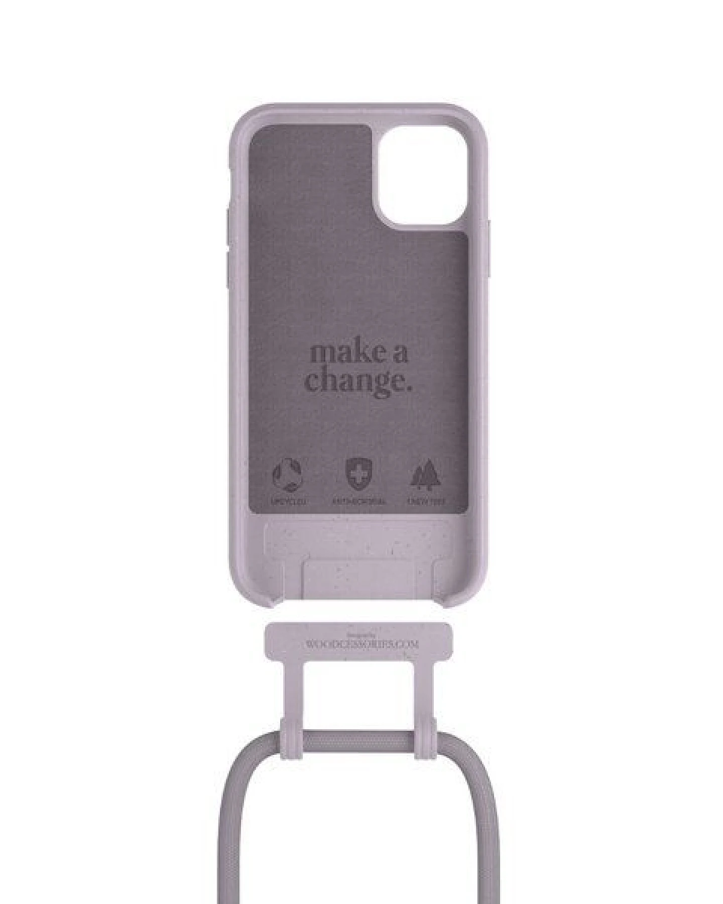 change the label Change Case - 2in1 Nachhaltige Handyhülle, iPhone Hülle mit abnehmbarer Kette – Ansicht 4