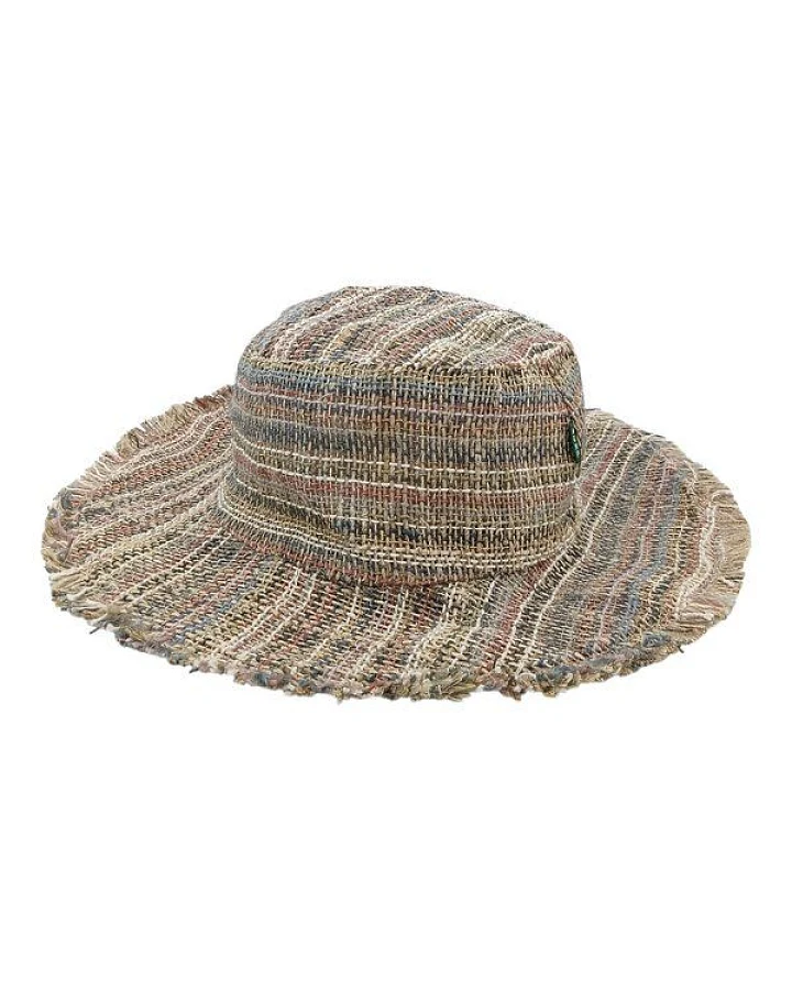 Beige Grün Bunt Gestreift