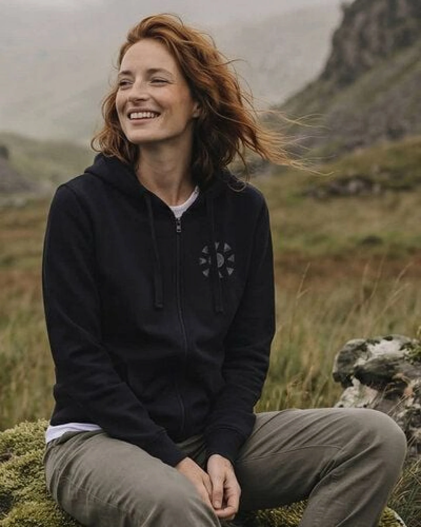 KOKOworld Kapuzenjacke Goa-Zip – Ansicht 3