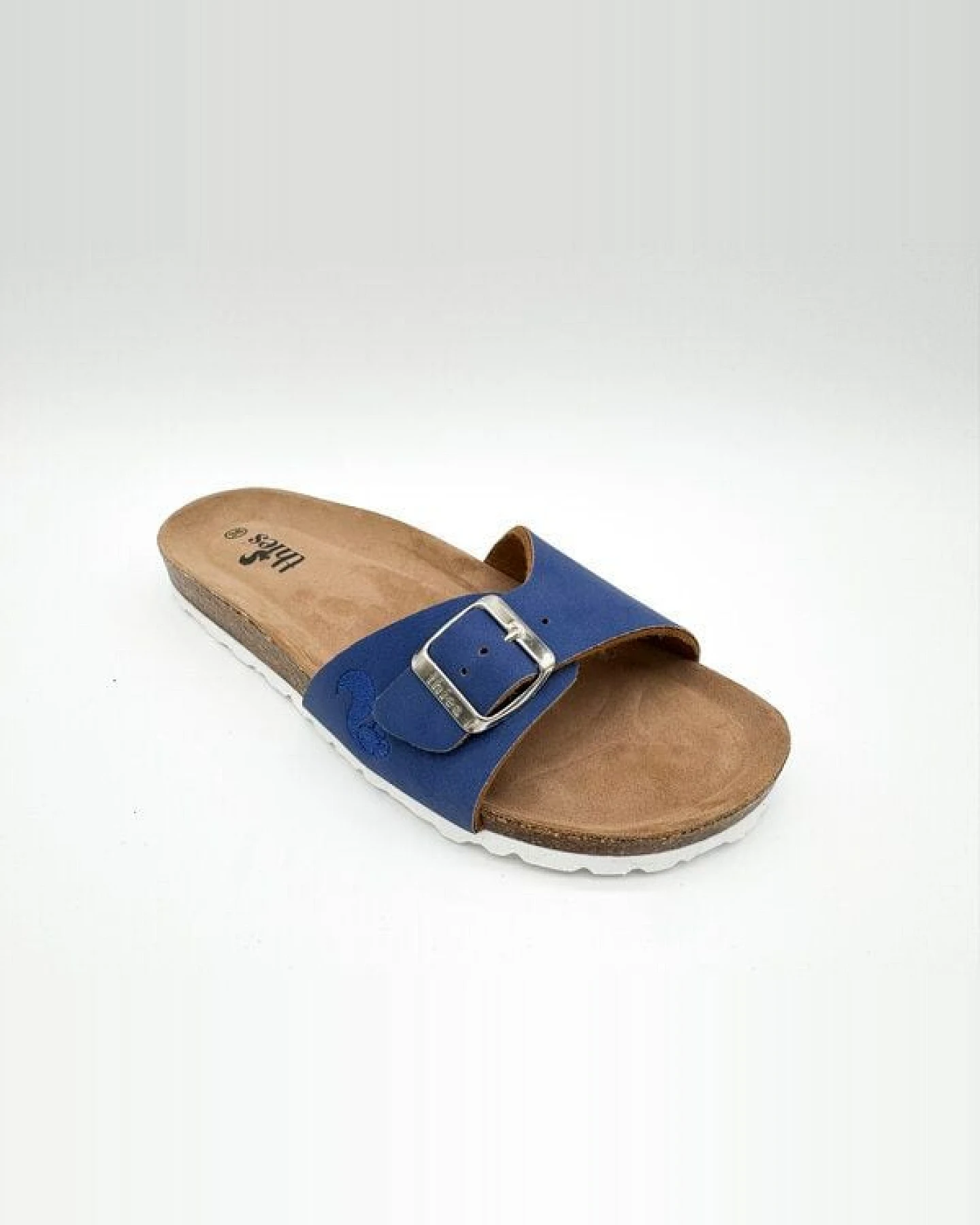 Vegane thies ® Eco Bio Strap Sandale aus rec. PET mit ergonomischem Fussbett – Ansicht 3