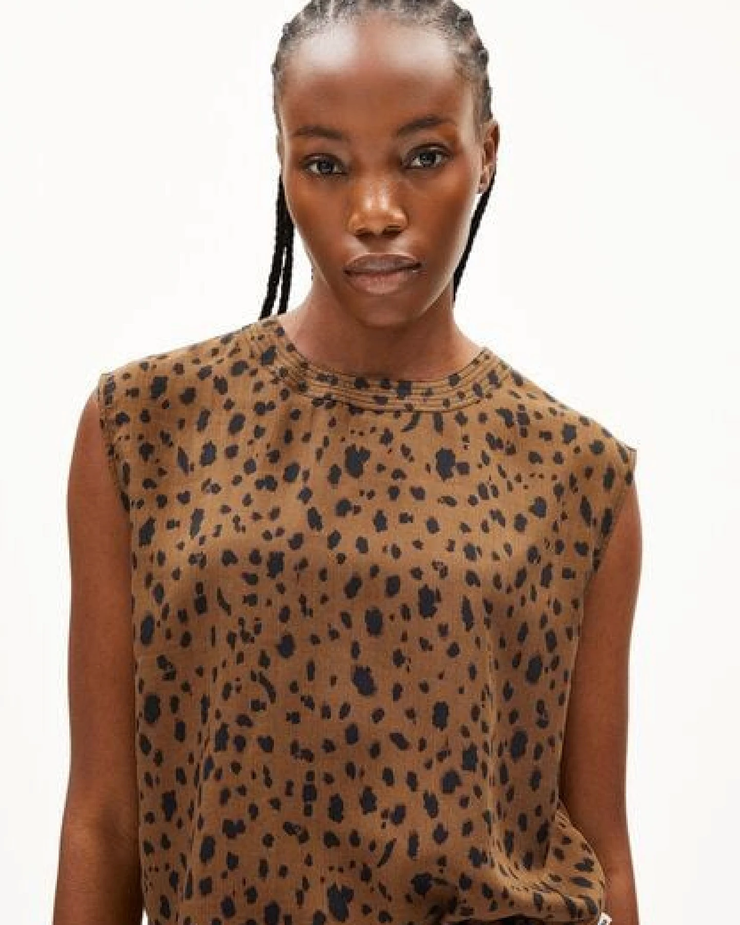 ARMEDANGELS NERAALI LEOPAA Damen Bluse aus TENCEL Lyocell – Ansicht 3