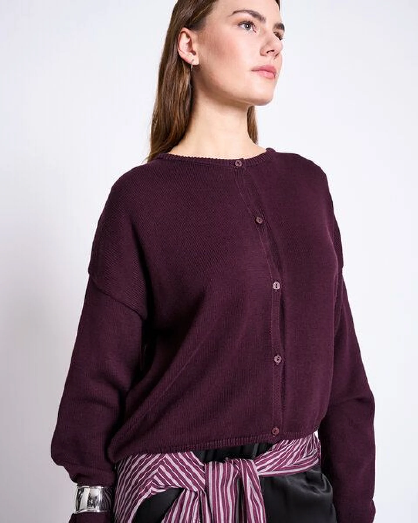 JAN N JUNE Strickjacke ASAS GOTS – Ansicht 3