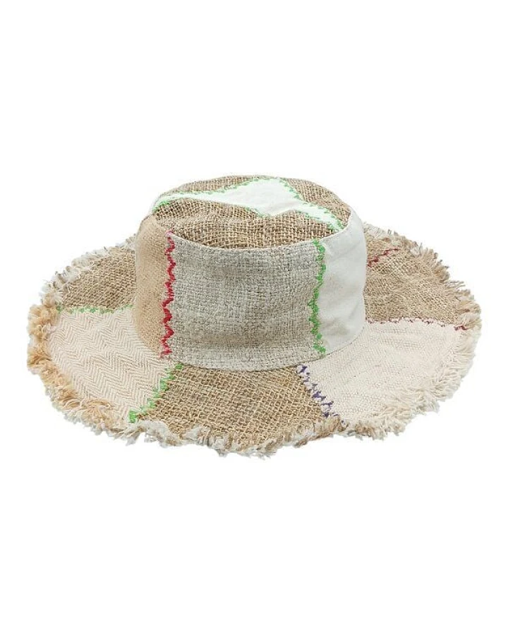 Beige Weiß Patchwork 2