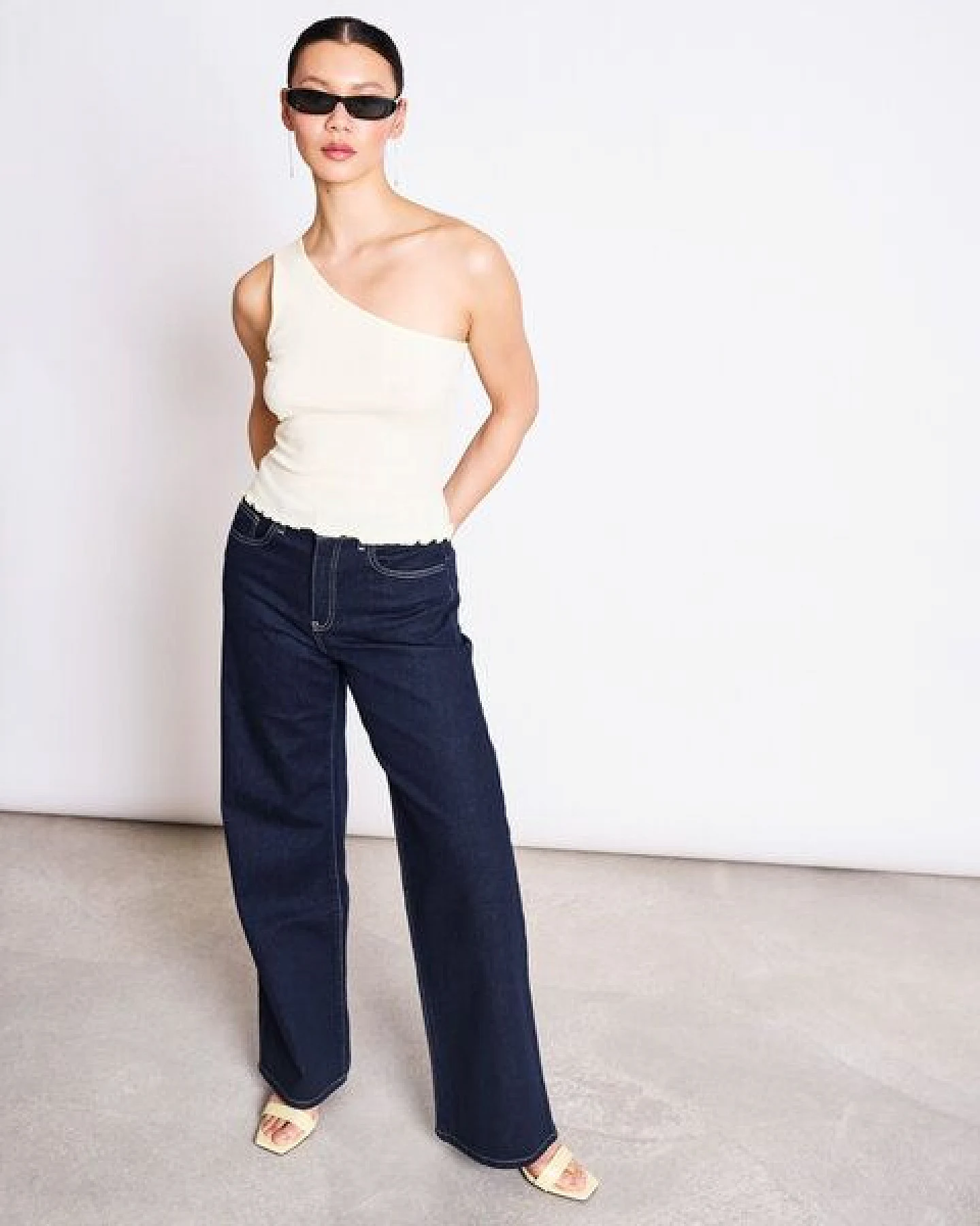 JAN N JUNE One Shoulder Top TIGRIS GOTS – Ansicht 2