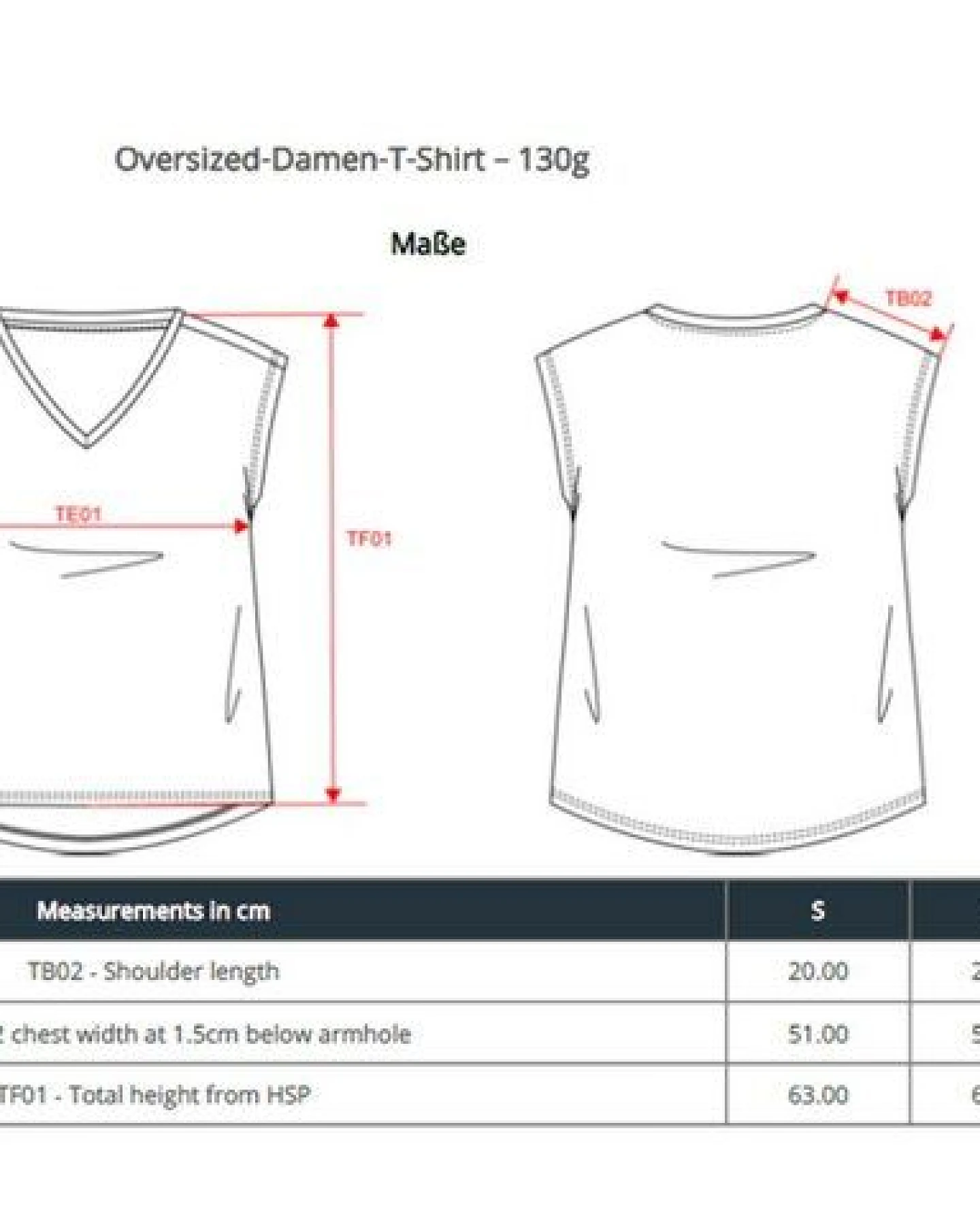 YTWOO Oversized Damen T-Shirt aus Bio-Baumwolle, V-Ausschnitt – Ansicht 3