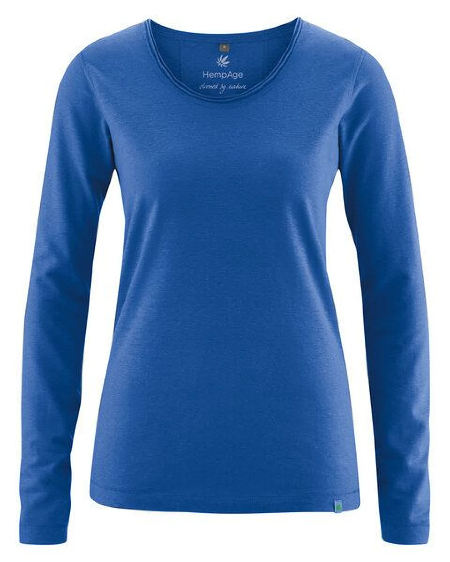 HempAge Damen Langarm-Shirt Lene Hanf/Bio-Baumwolle – Ansicht 2