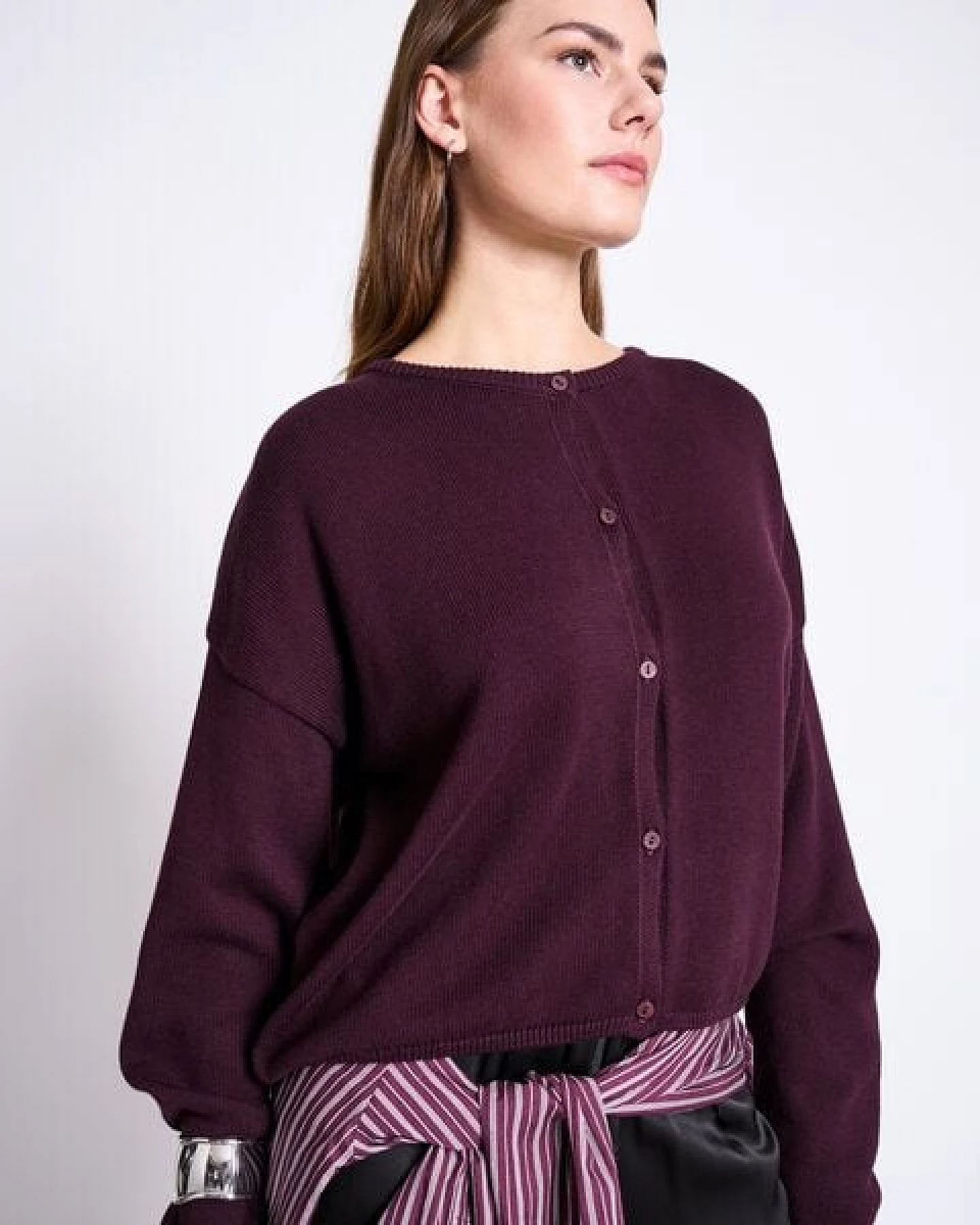 JAN N JUNE Strickjacke ASAS GOTS – Ansicht 3